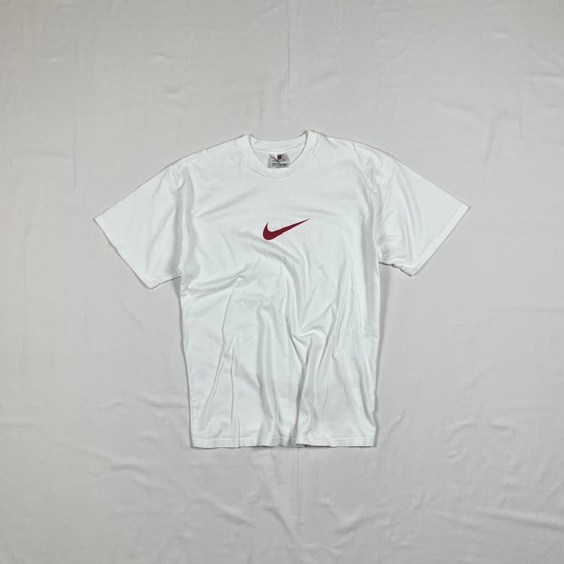 90‘s 나이키 nike 센터 스우시 로고 프린트 반팔티 상품이미지1