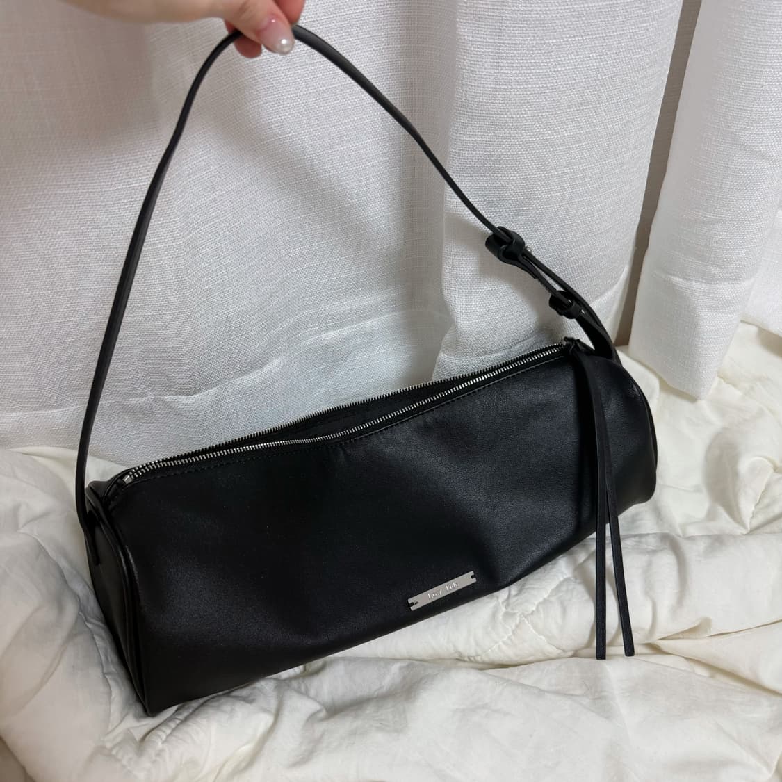 로우타이드 Rectangle Bag — 블랙 상품이미지3