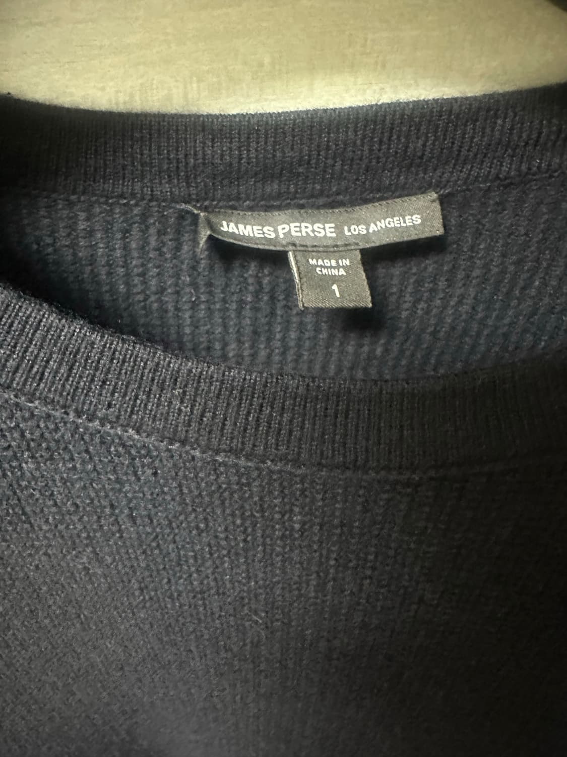 제임스펄스 와플 니트 다크 네이비 1 상품이미지3