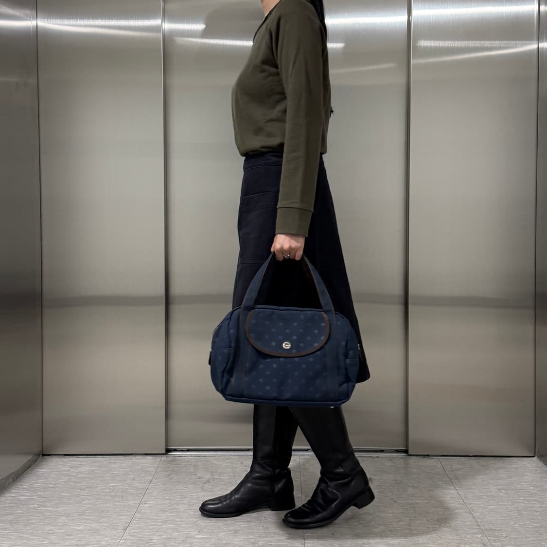 Porter girl dot boston bag 상품이미지3