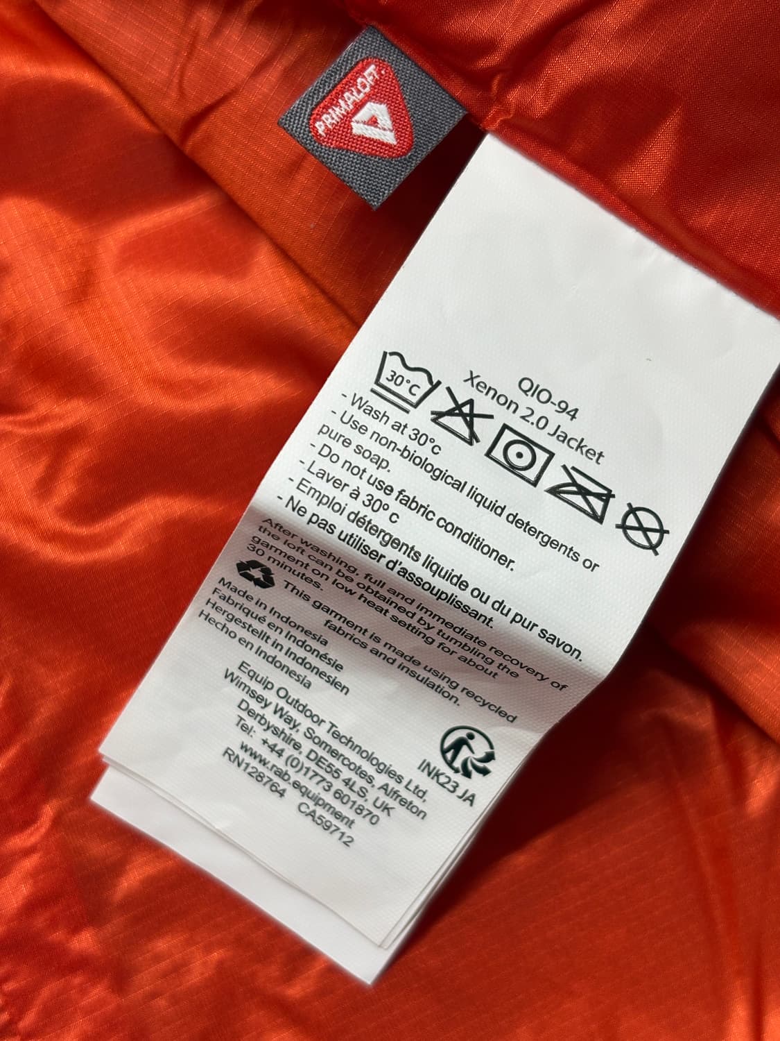 Rab 제논 2.0 자켓 상품이미지5