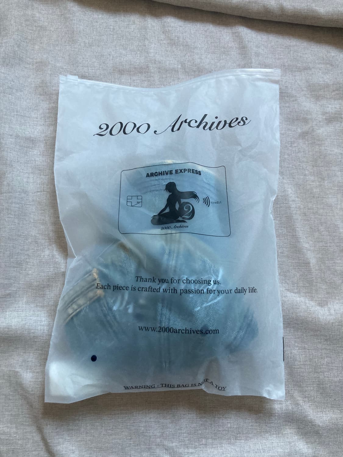 2000아카이브스 빈티지 데님 볼캡 상품이미지8