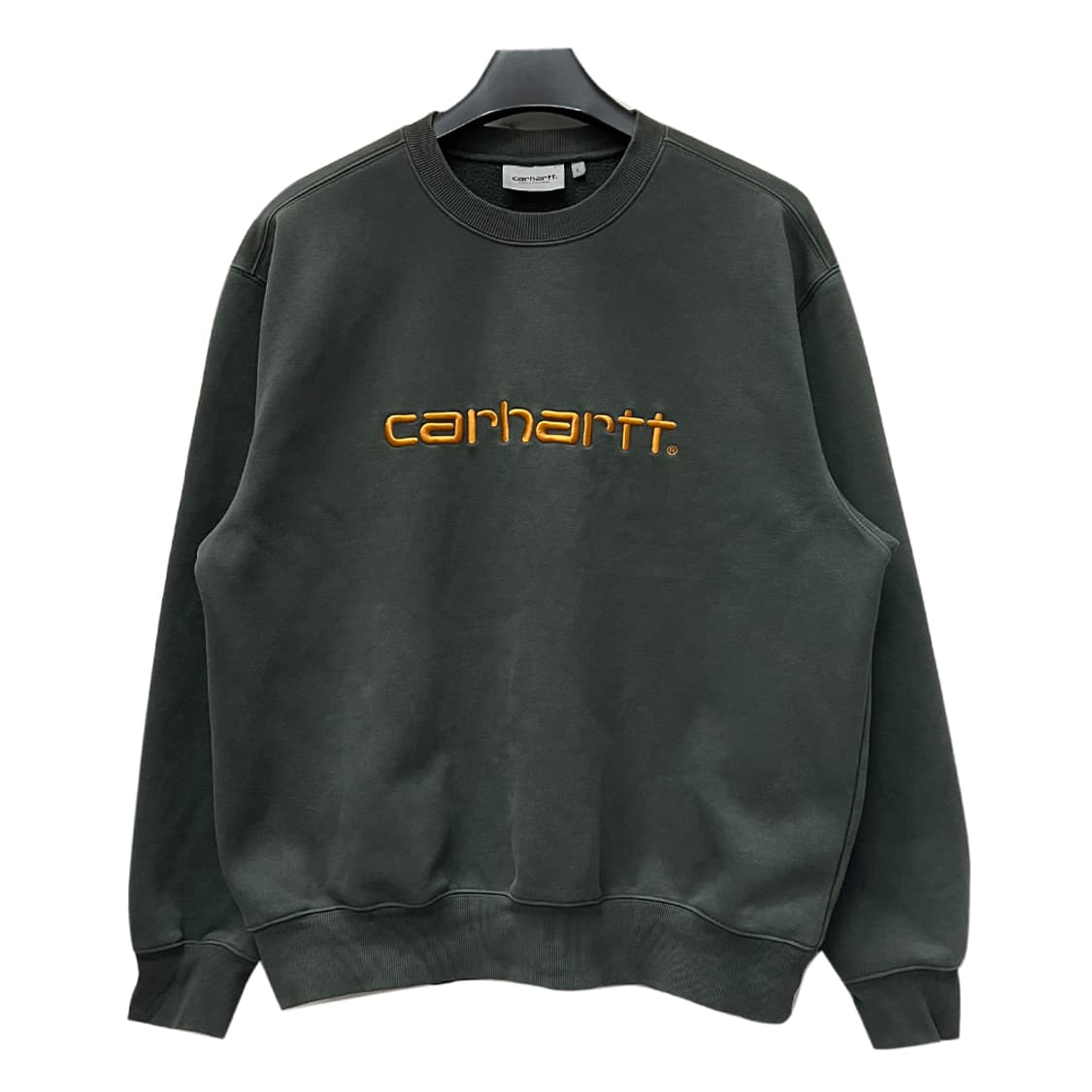 칼하트 WIP 카키 스웨트 맨투맨 L 상품이미지1