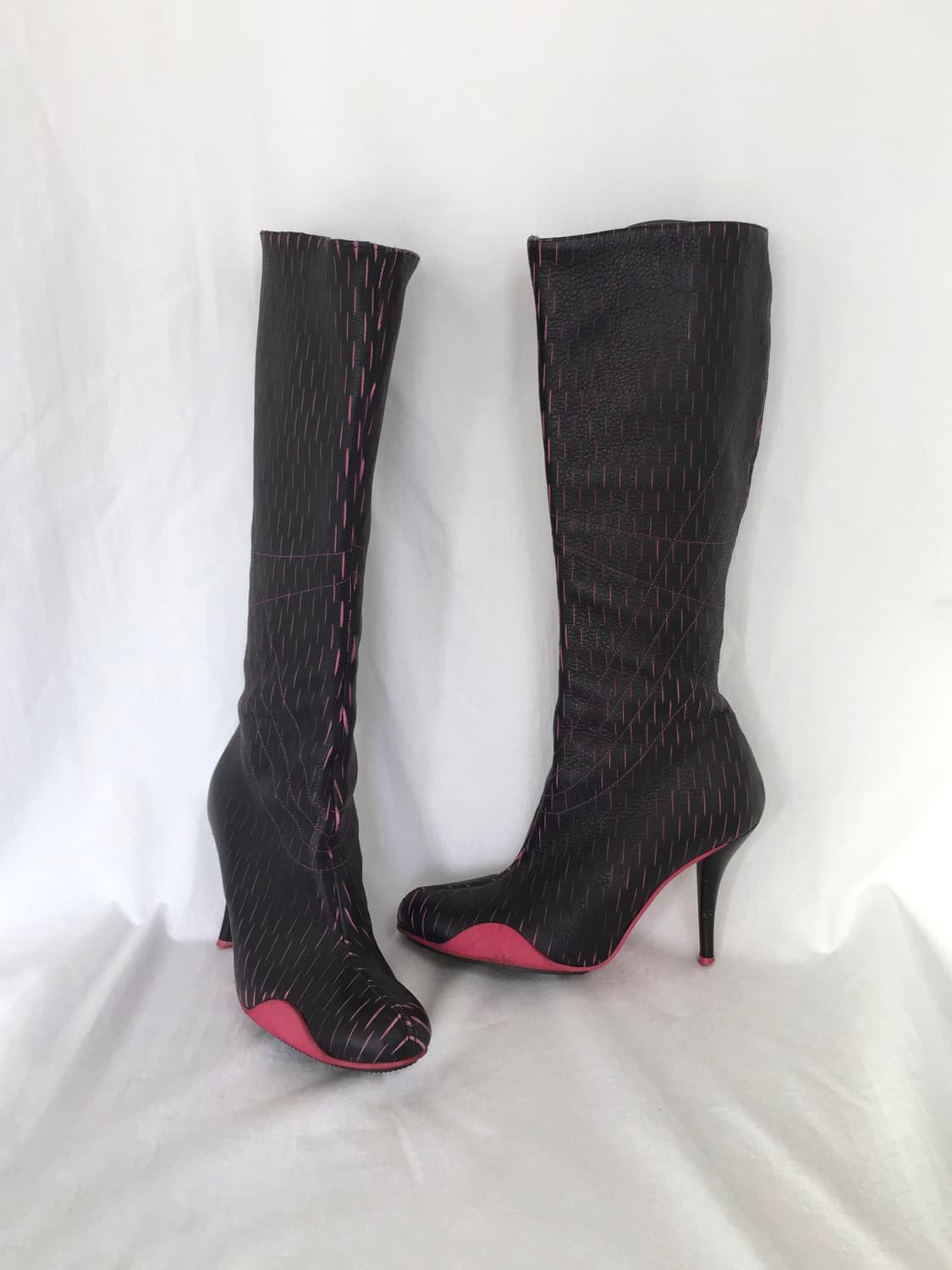 Spain Made  Pink Stitched Iconic Boots 상품이미지5