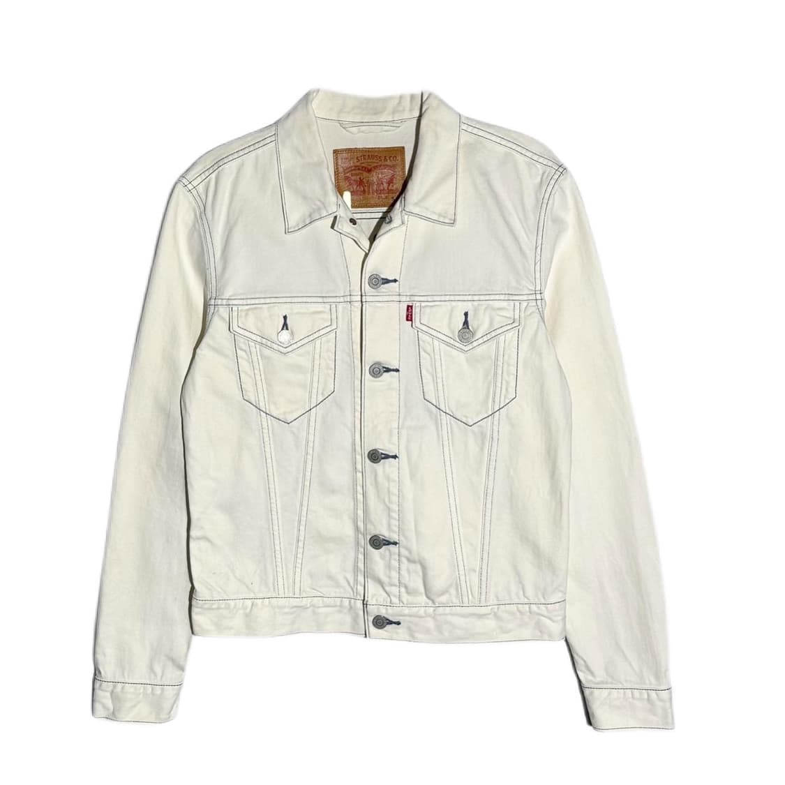 리바이스 재팬라인 자수 데님 트러커 자켓 상품이미지2