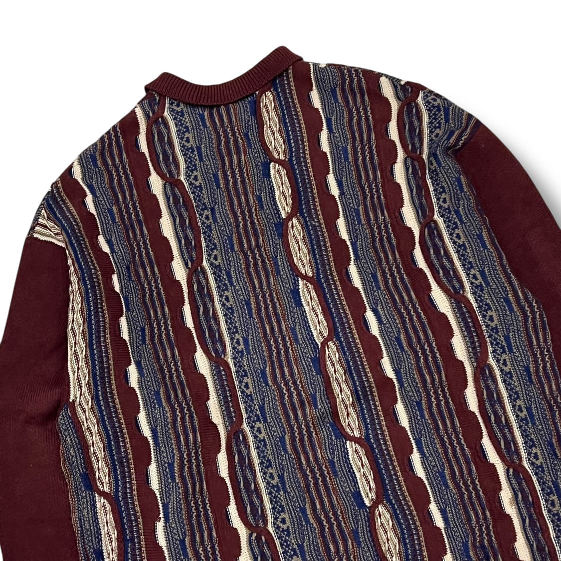 빈티지 에스닉 케이블 카라니트 s08700 상품이미지5