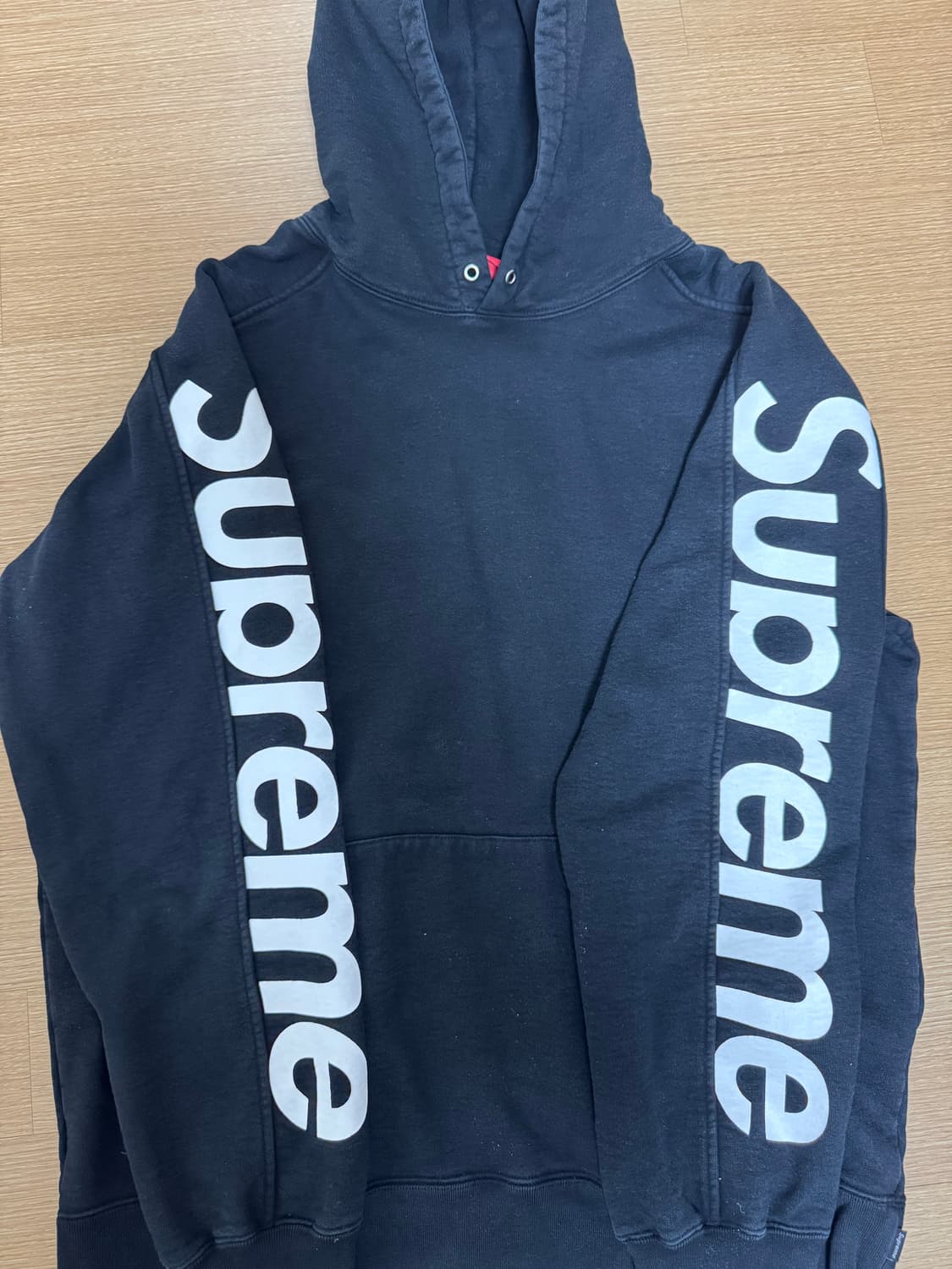 SS18 슈프림 사이드라인 로고 후디 상품이미지3