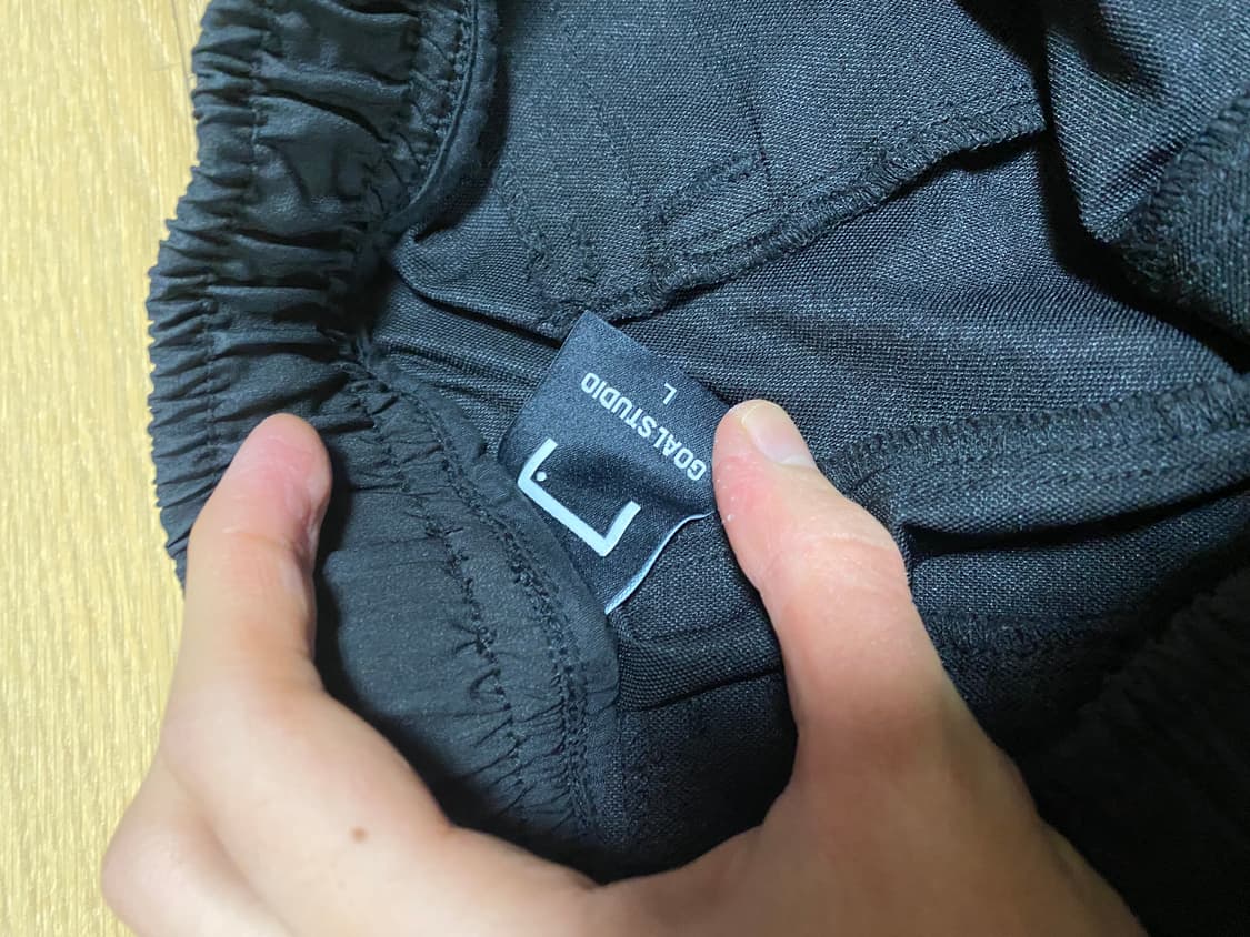 골 스튜디오 GOAL STUDIO 블랙 카고 조거 팬츠 L 새상품 상품이미지5