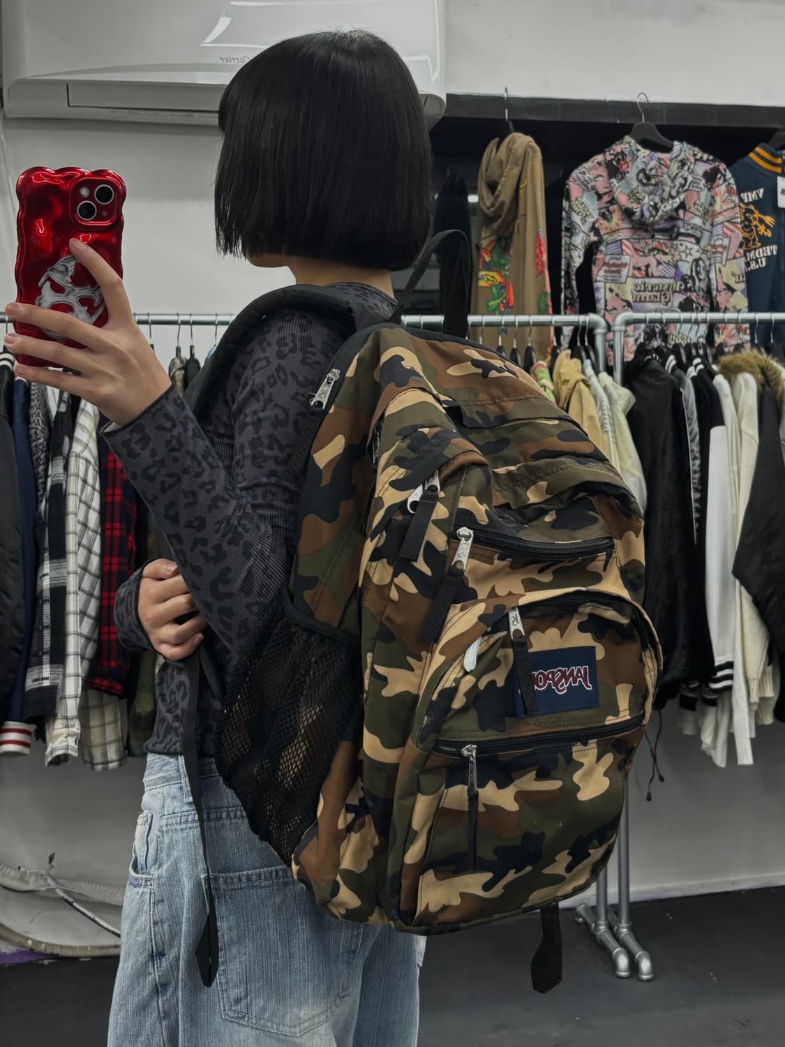 잔스포츠 카모 백팩 상품이미지2