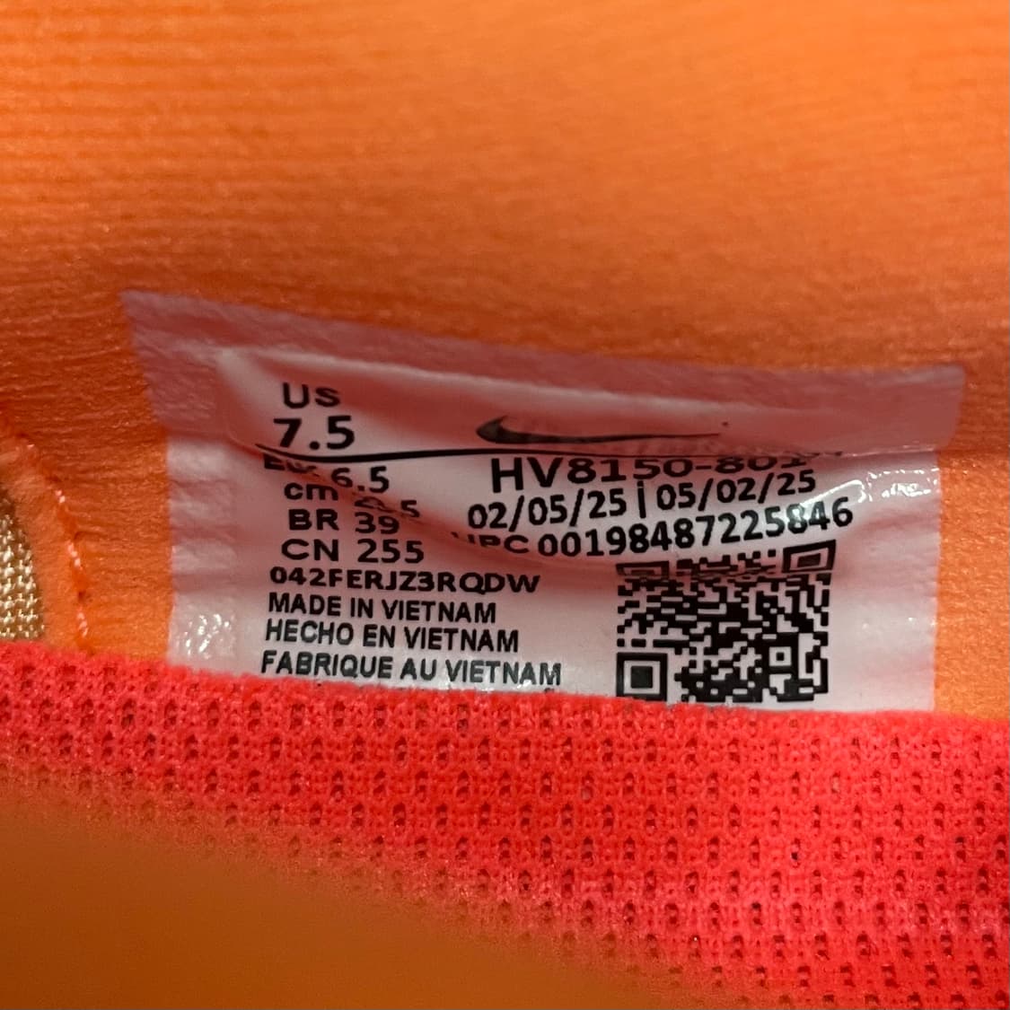 나이키 보메로 플러스 (새제품) 오렌지  상품이미지3