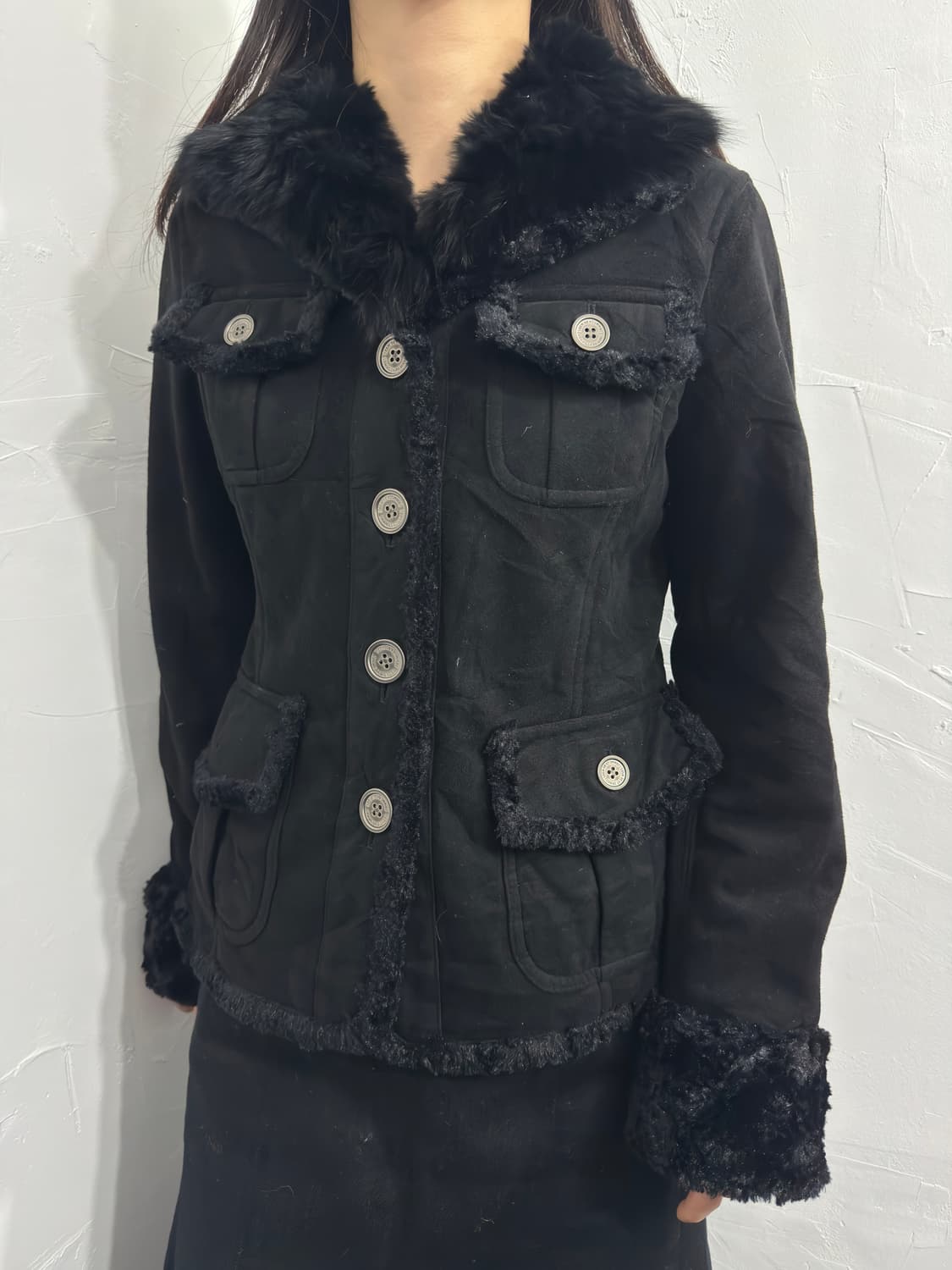 comme ca du mode faux fur design jacket 상품이미지1