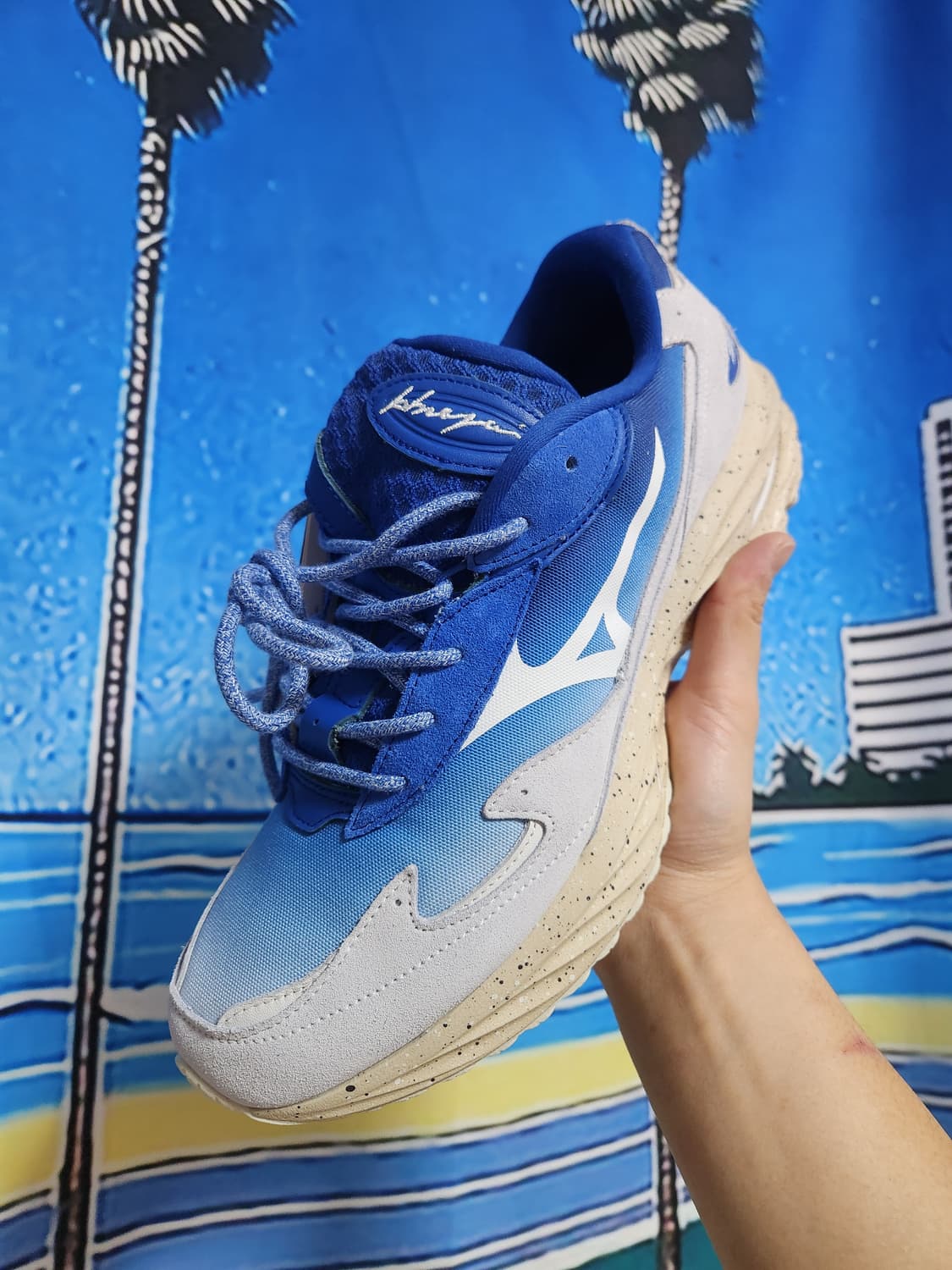 미즈노 x 나가이히로시 웨이브라이더 베타 (285) 런닝화 상품이미지1