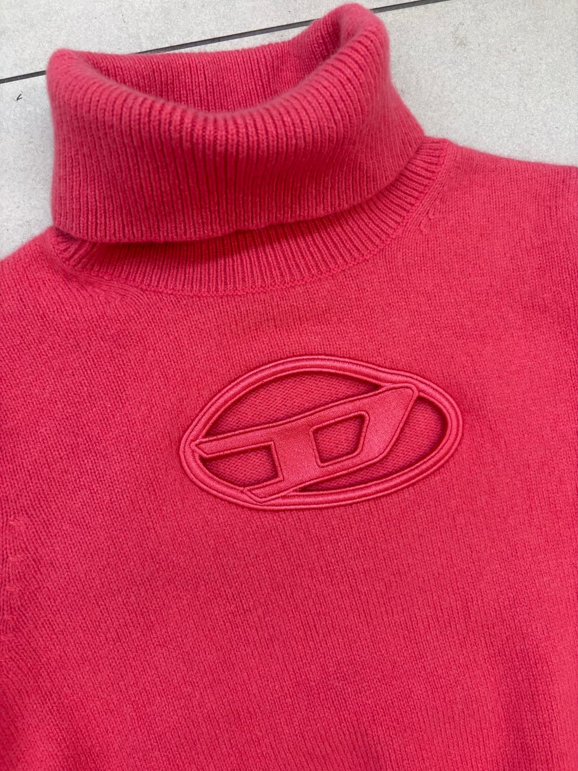 디젤 M 아가렛 로고 니트 상품이미지4