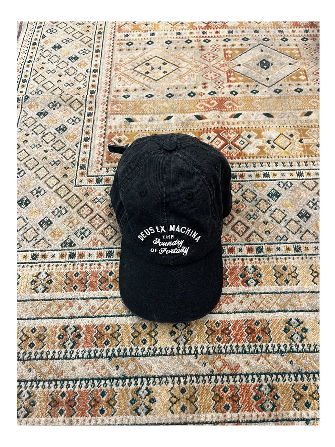 데우스 엑스 마키나 볼캡 블랙 #csz3027 상품이미지1