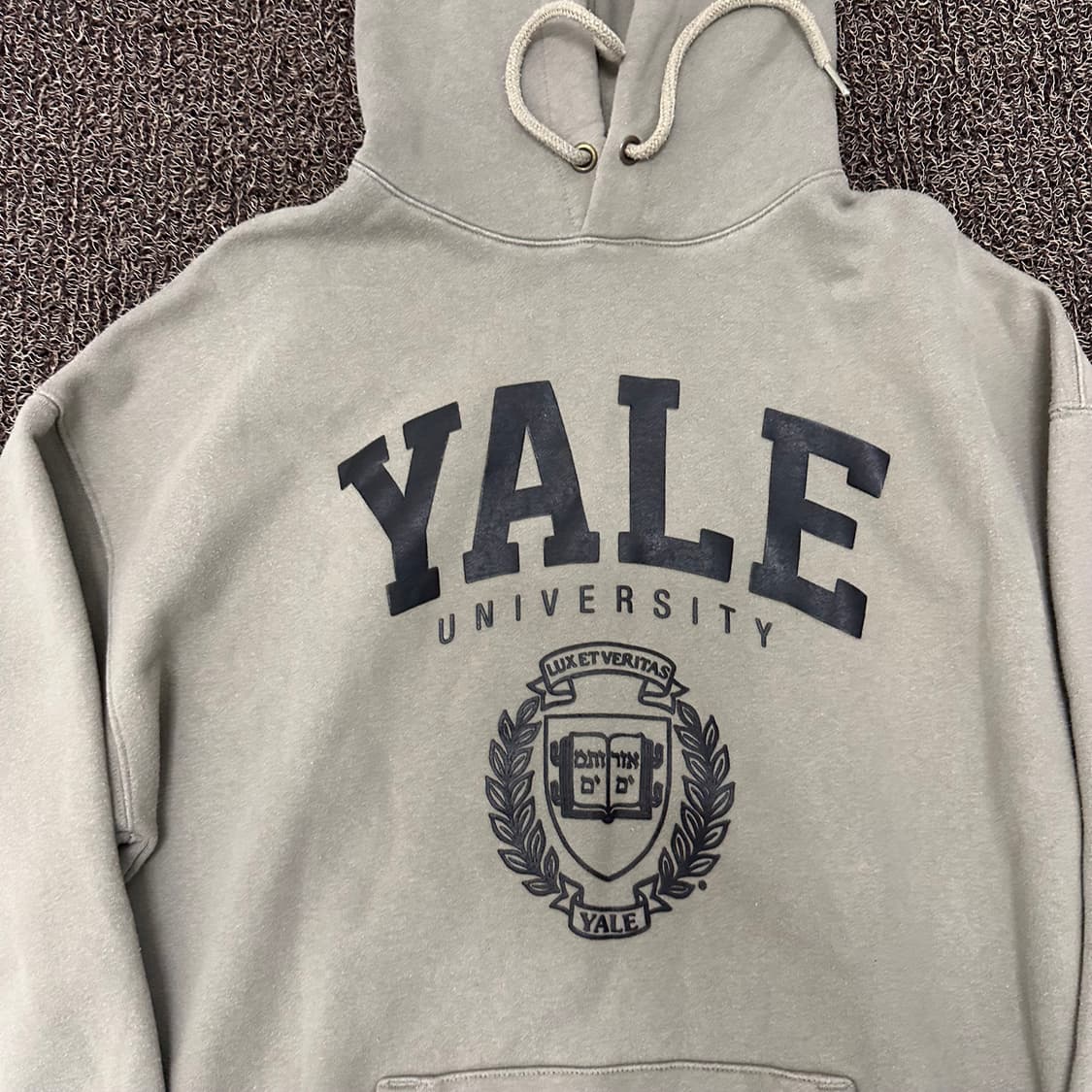YALE 예일 후드티 카키 XL 상품이미지2