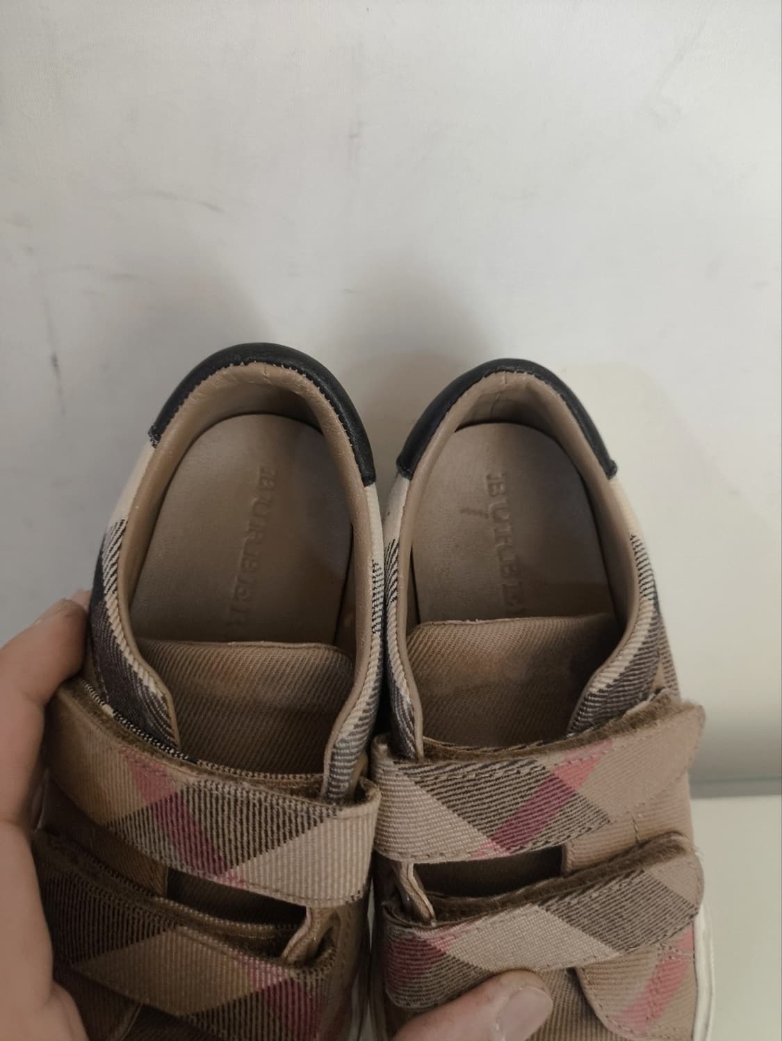 29 버버리 키즈 밸크로 스니커즈 신발 상품이미지6