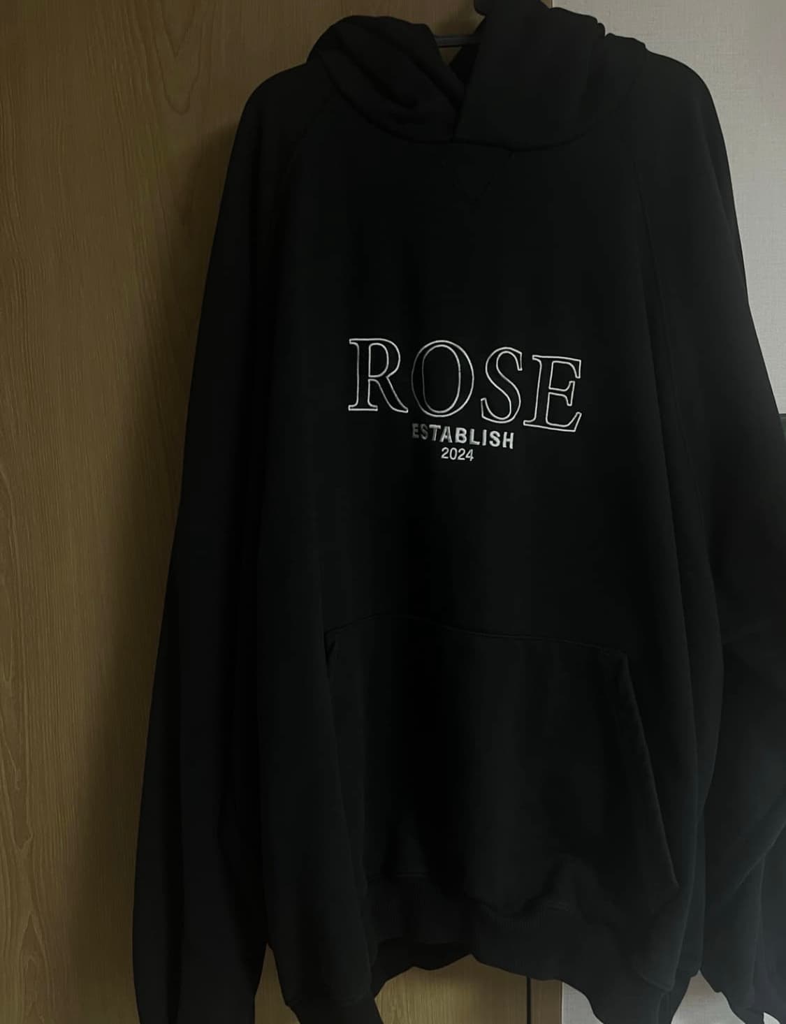 [2] 크랙로즈 crack rose 후드티 블랙 상품이미지4