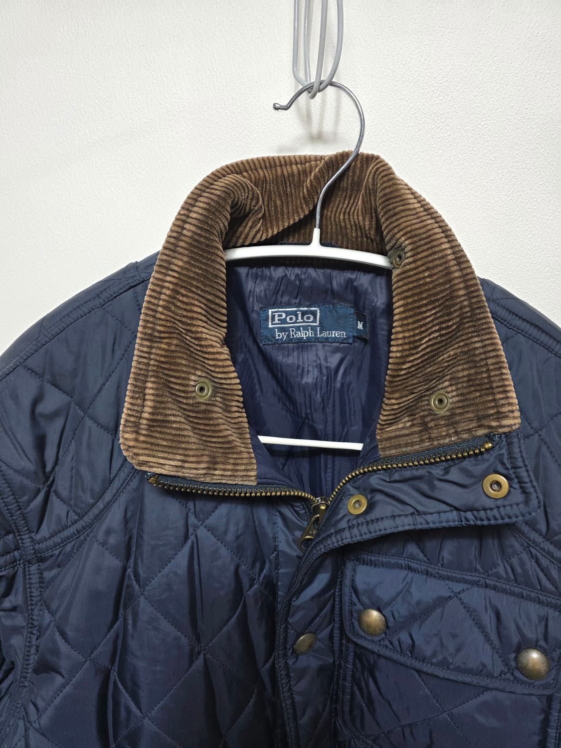 폴로랄프로렌  네이비 퀼팅자켓 상품이미지1