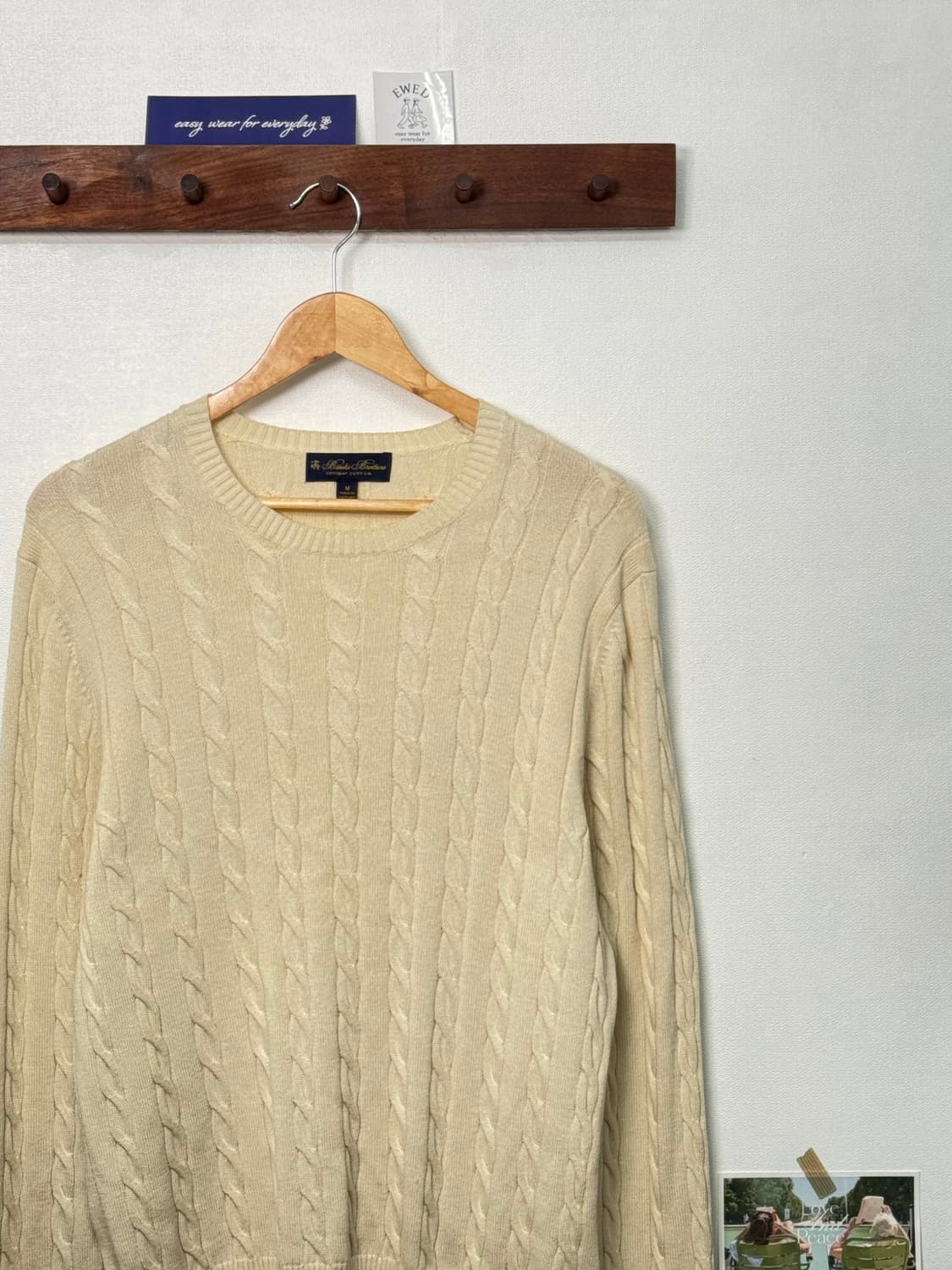 BrooksBrothers cable knit/N103 상품이미지1