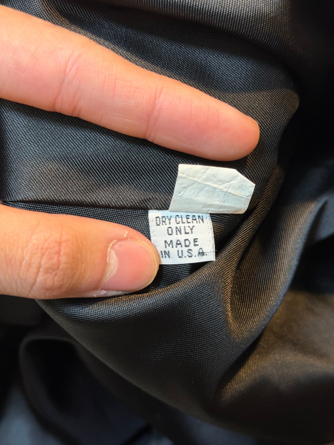 80s 크리스챤 디올 아카이브 발마칸 코트 블랙 상품이미지5