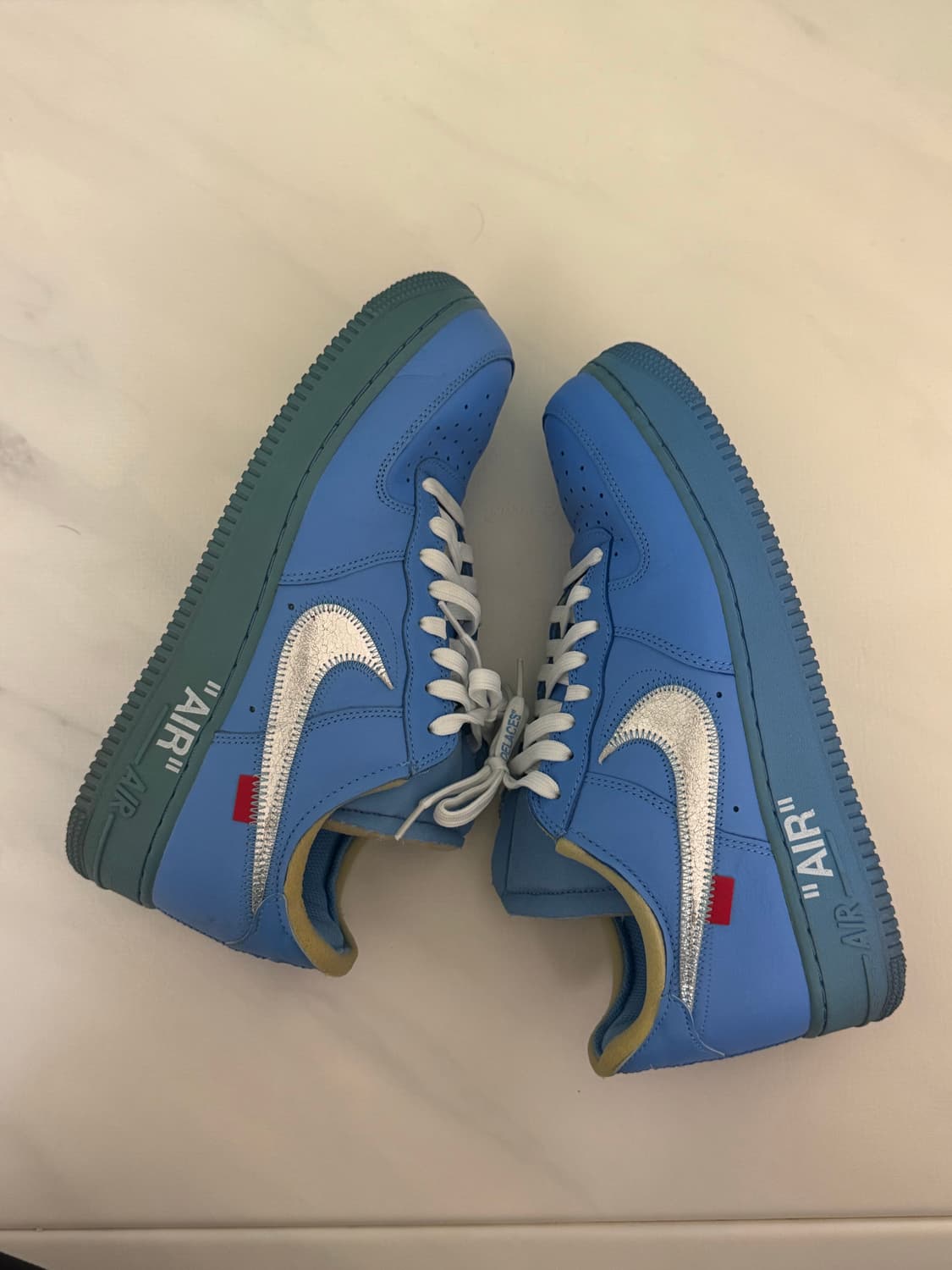 Nike  Off White Air Force 1 University 상품이미지5