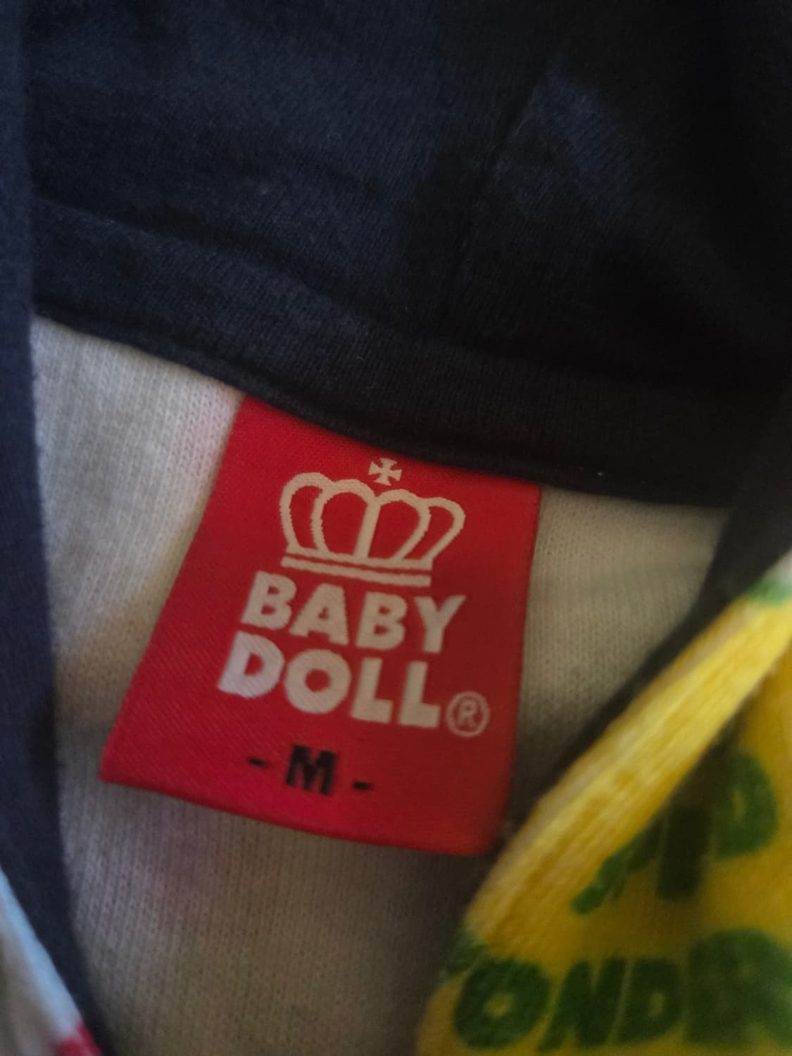 JPN 베이비돌 BABYDOLL 레트로 후드집업 표기M 상품이미지2