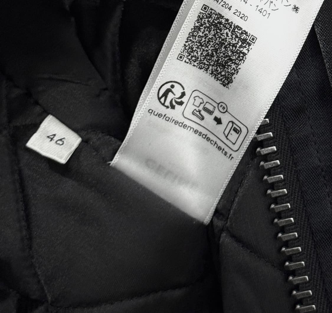 [정품] 24FW 셀린느 백로고 후드 봄버 새틴 (46size) 상품이미지10