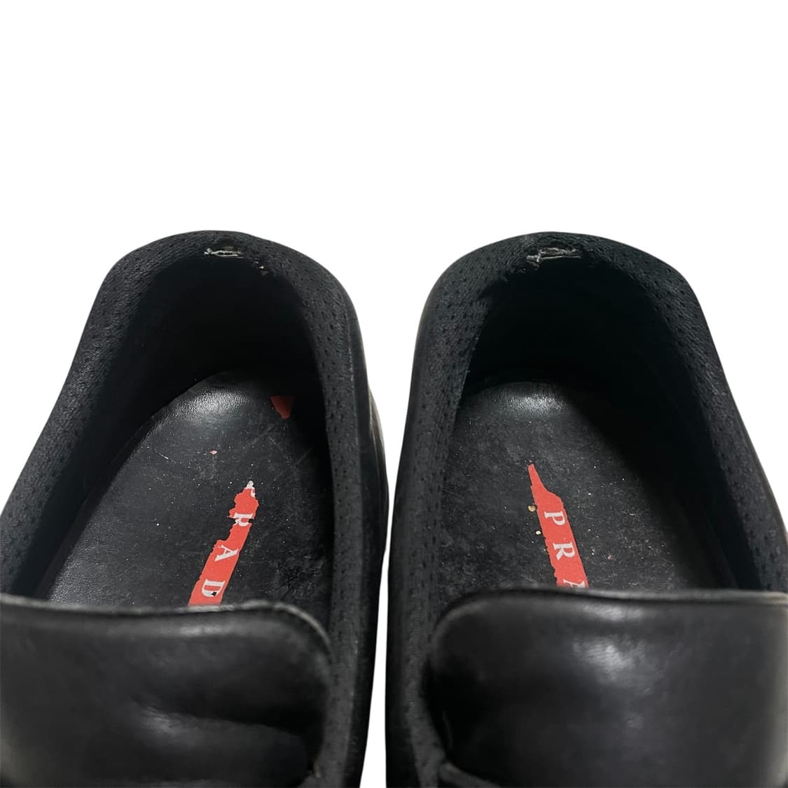 265~270) 프라다 스포츠 메탈로고 레더 로퍼 구두 상품이미지4