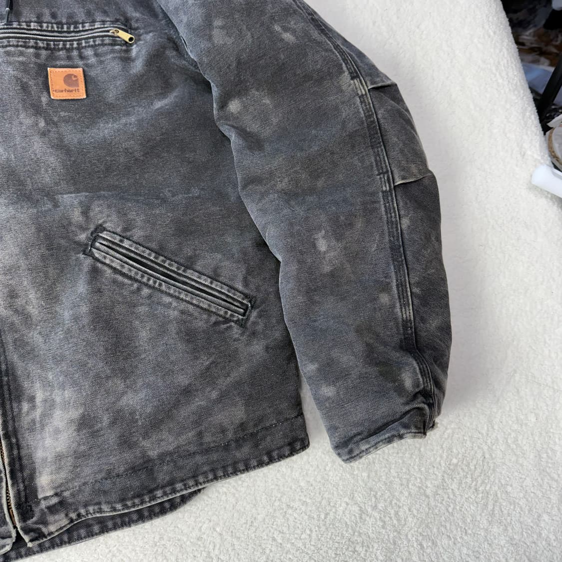 칼하트 og 워시드 덕액티브 자켓  상품이미지6