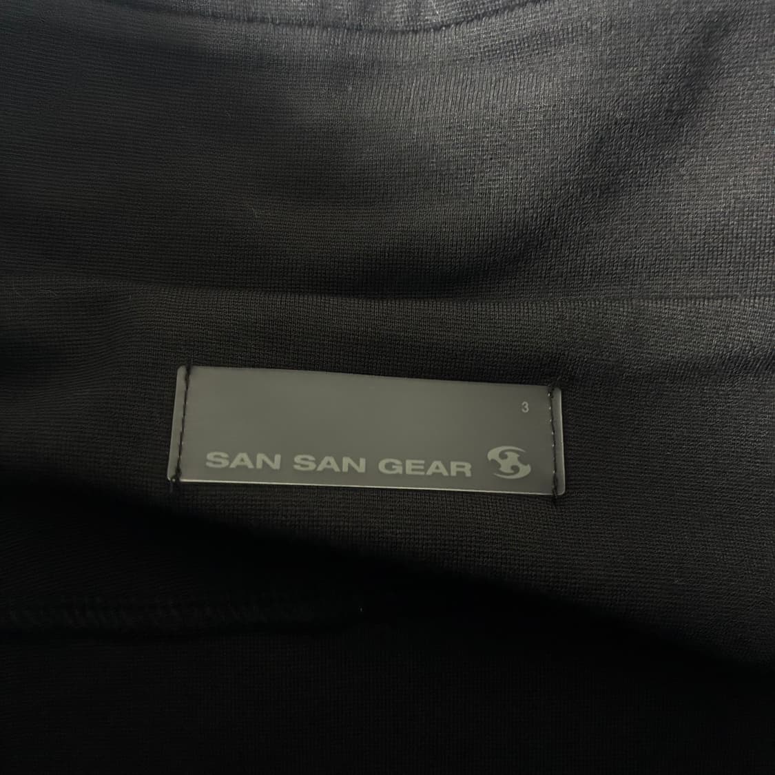 Sansangear  산산기어 데드스탁 트랙 러닝 블랙 자켓 상품이미지6