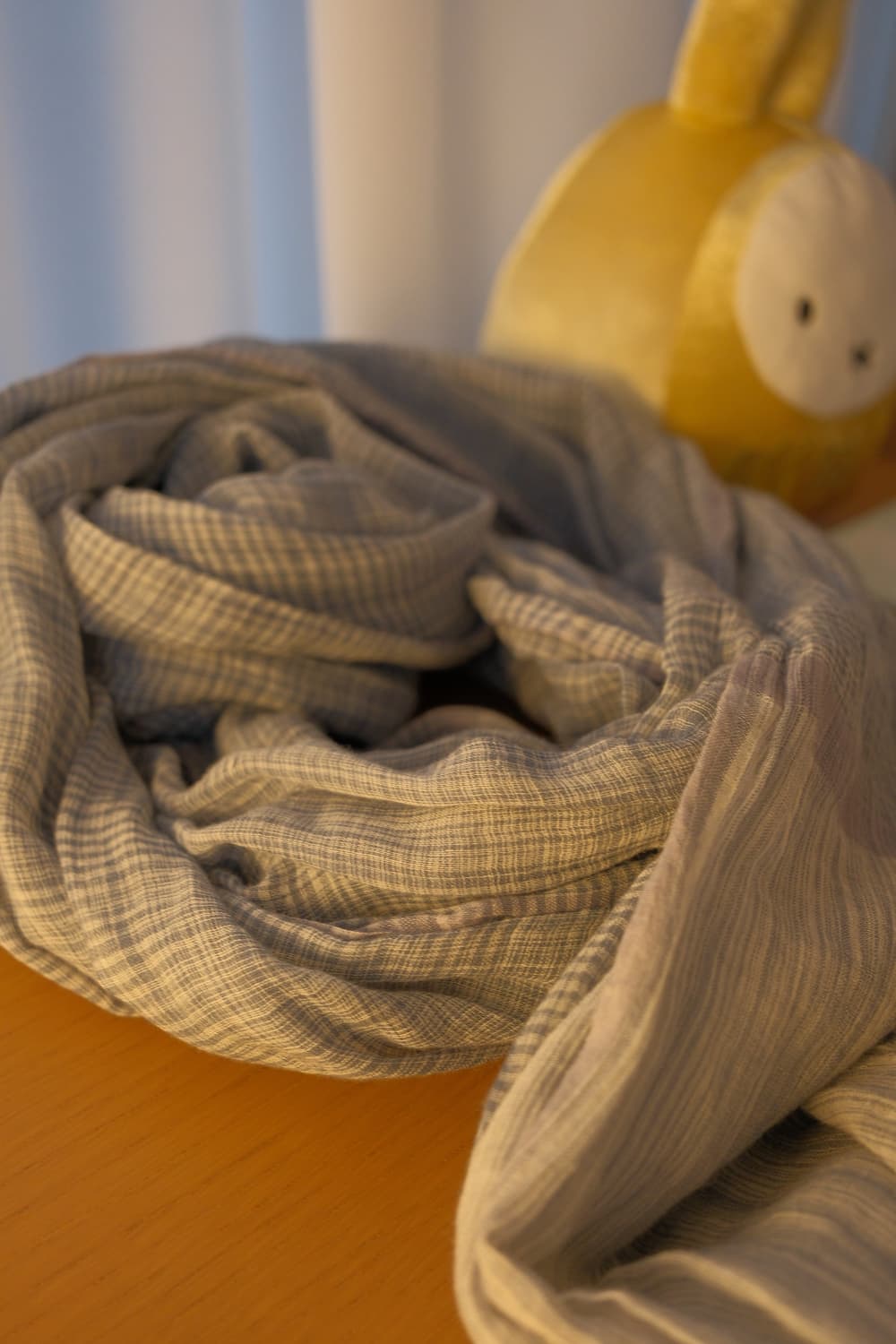 Blue stripe scarf 상품이미지3