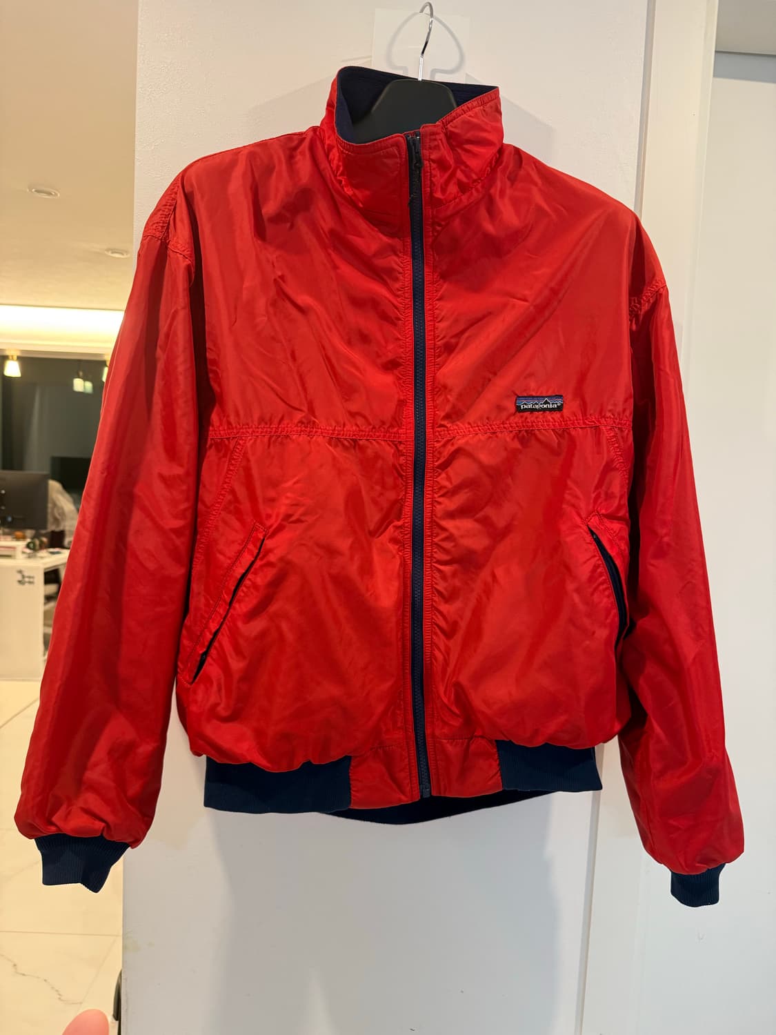 [XL] 90s USA 파타고니아 쉘드 신칠라 레드 상품이미지1