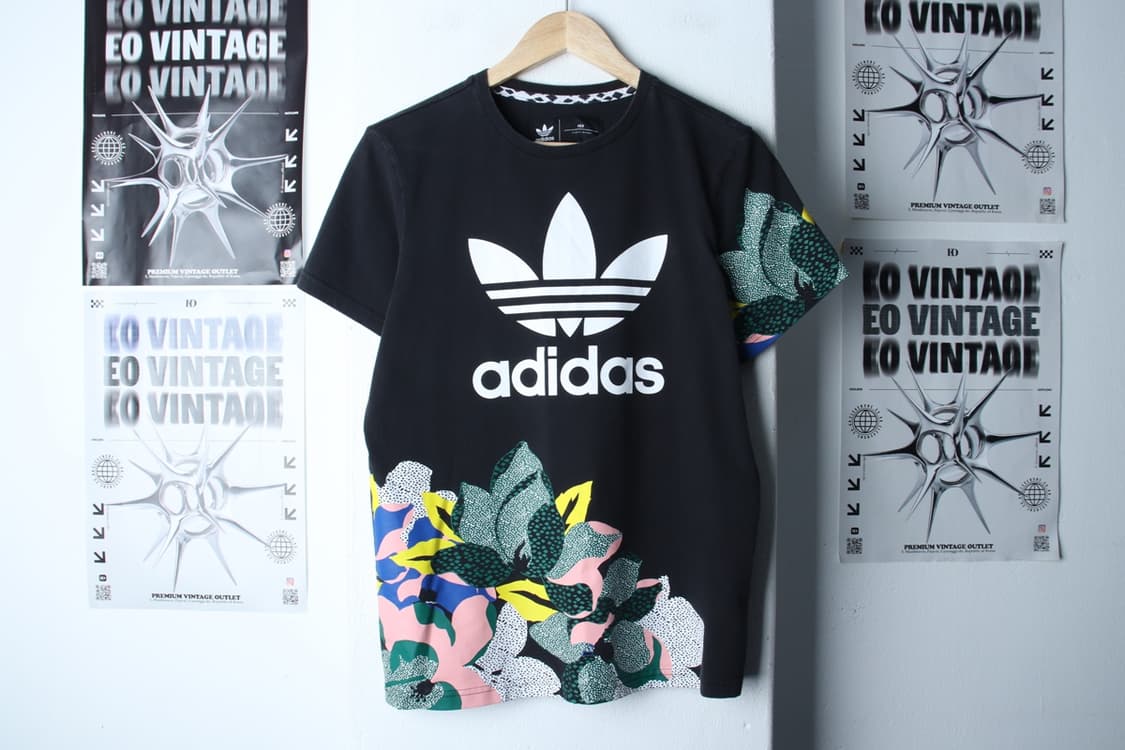 (S) 아디다스 반팔 티셔츠 HER 협업 빅로고 한정판-H30486 상품이미지2