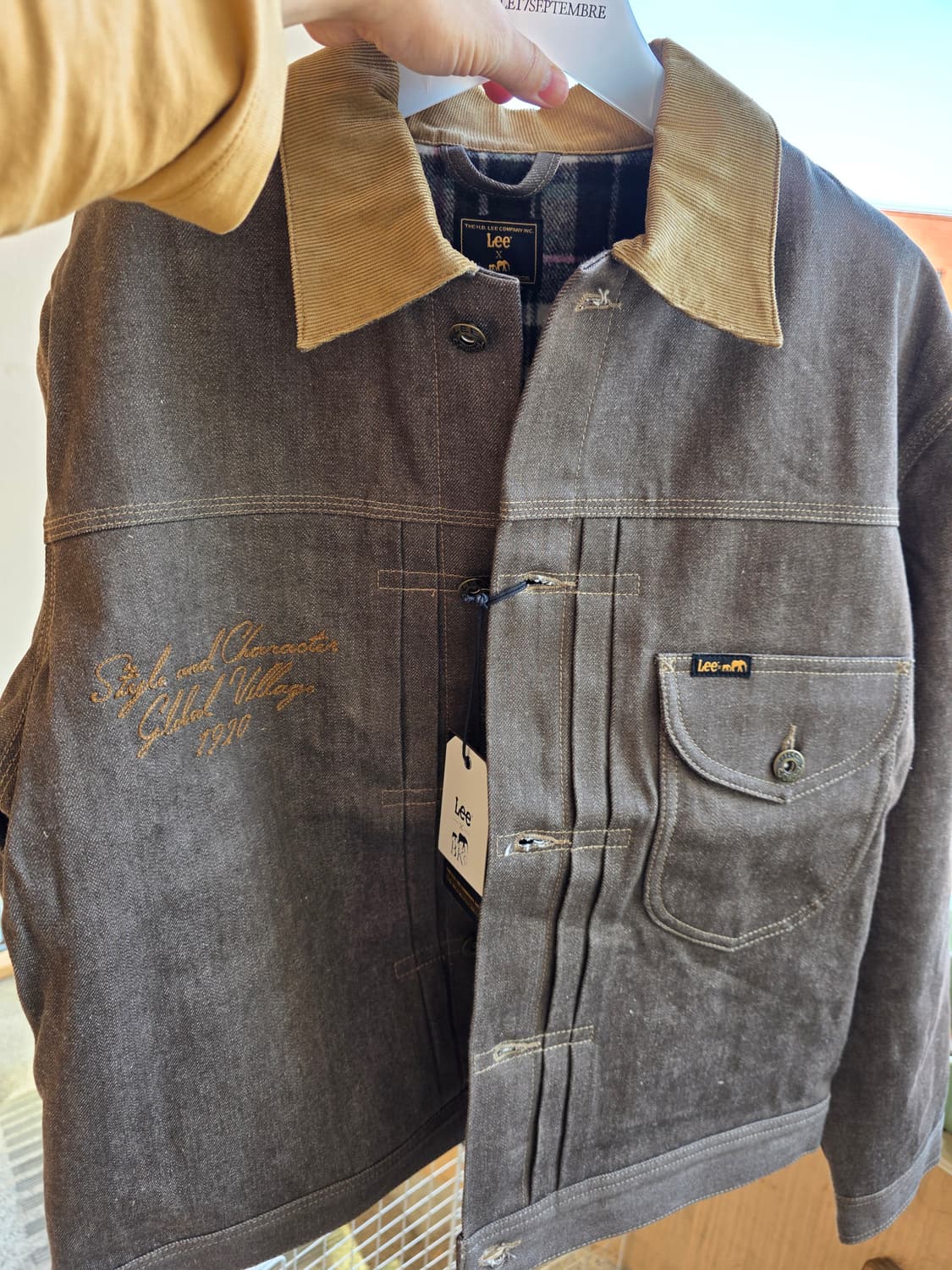 Lee 브루클린 서커스 콜라보 데님 자켓 M사이즈 새상품 상품이미지1