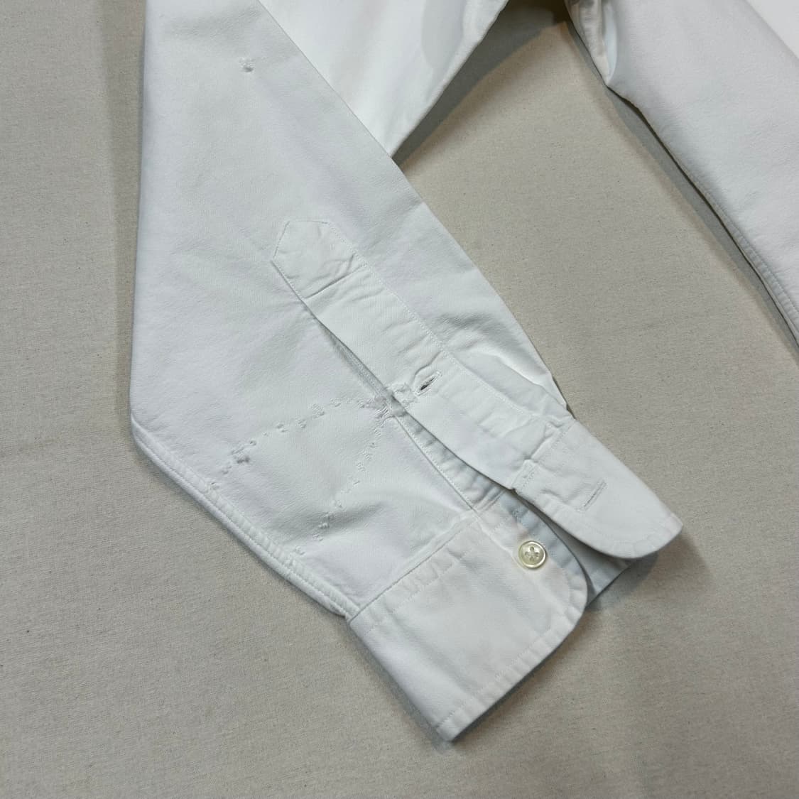 L) 폴로 랄프로렌 빅포니 커스텀핏 화이트 옥스포드 셔츠 상품이미지7