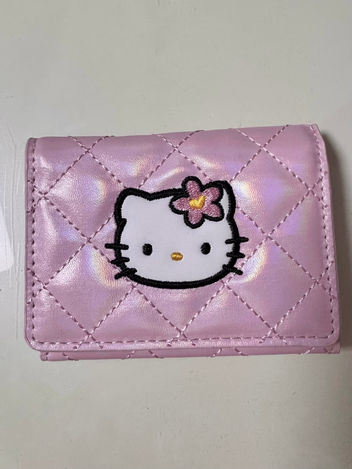 키티 50주년 퀄팅 지갑 (미사용) 상품이미지1