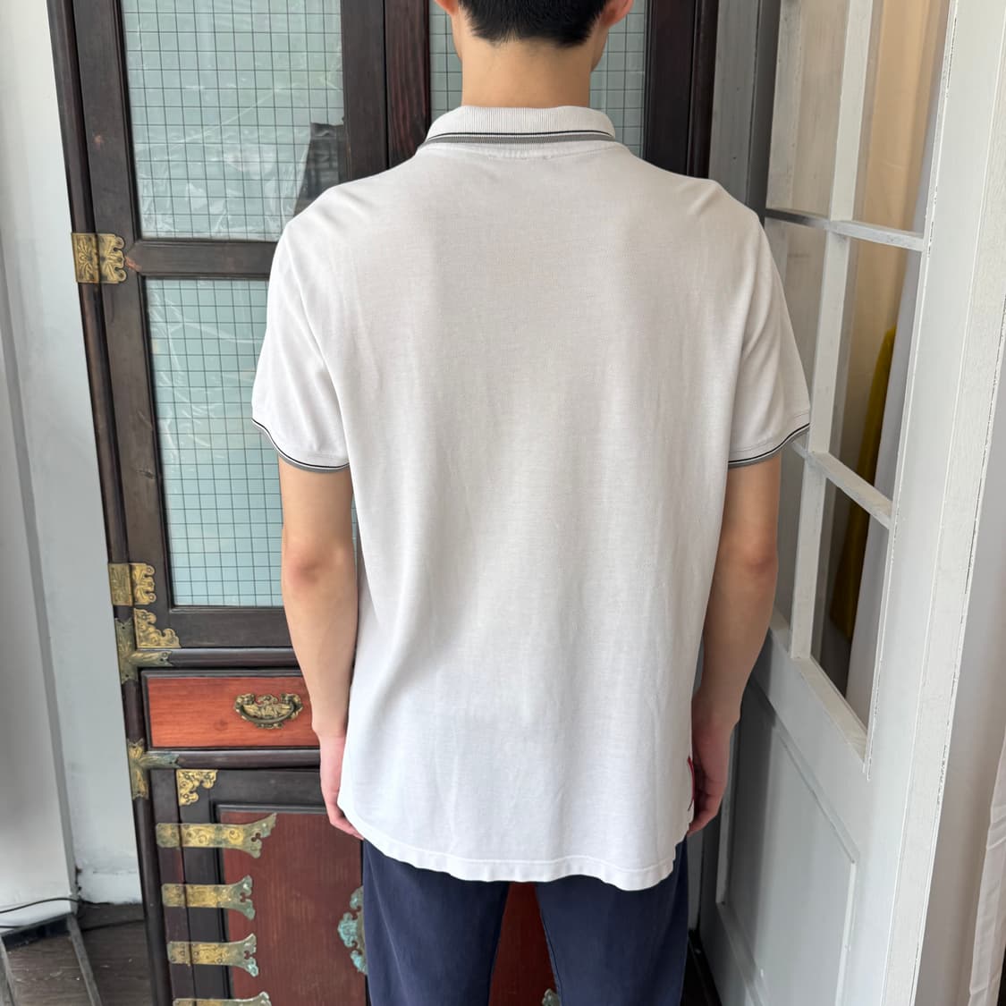 프라다 스포츠 버튼업 폴로 셔츠 상품이미지3