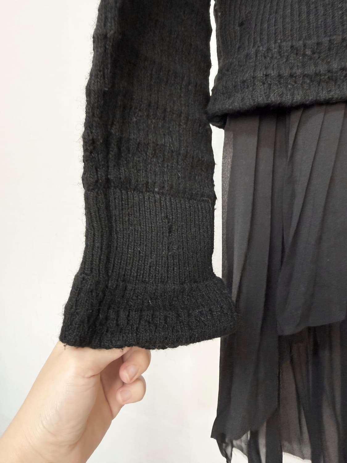 diesel black gold 터틀넥 니트 원피스 상품이미지4