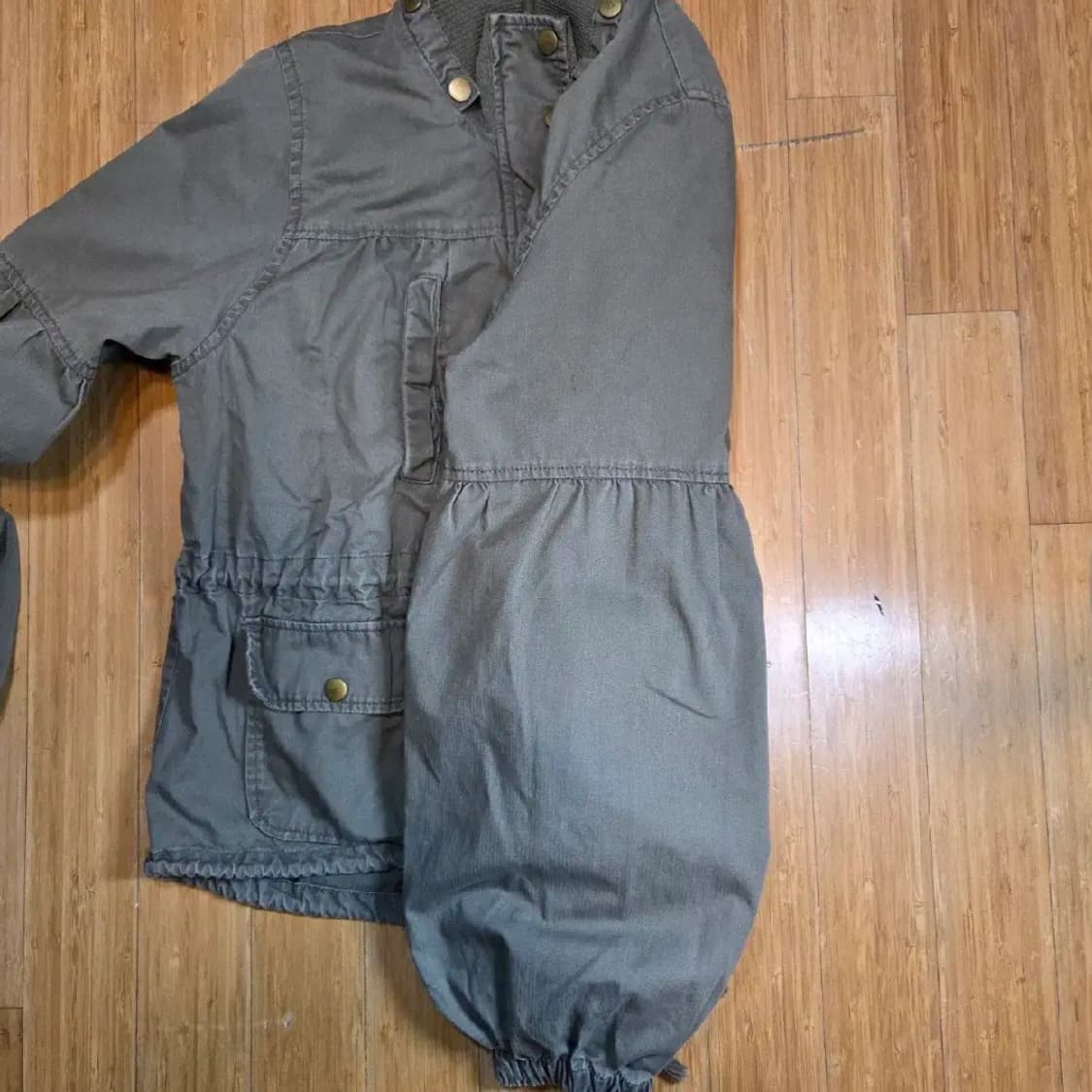 JPN 빈티지 Y2K 멀티포켓 코튼 야상 자켓 (M) 상품이미지2