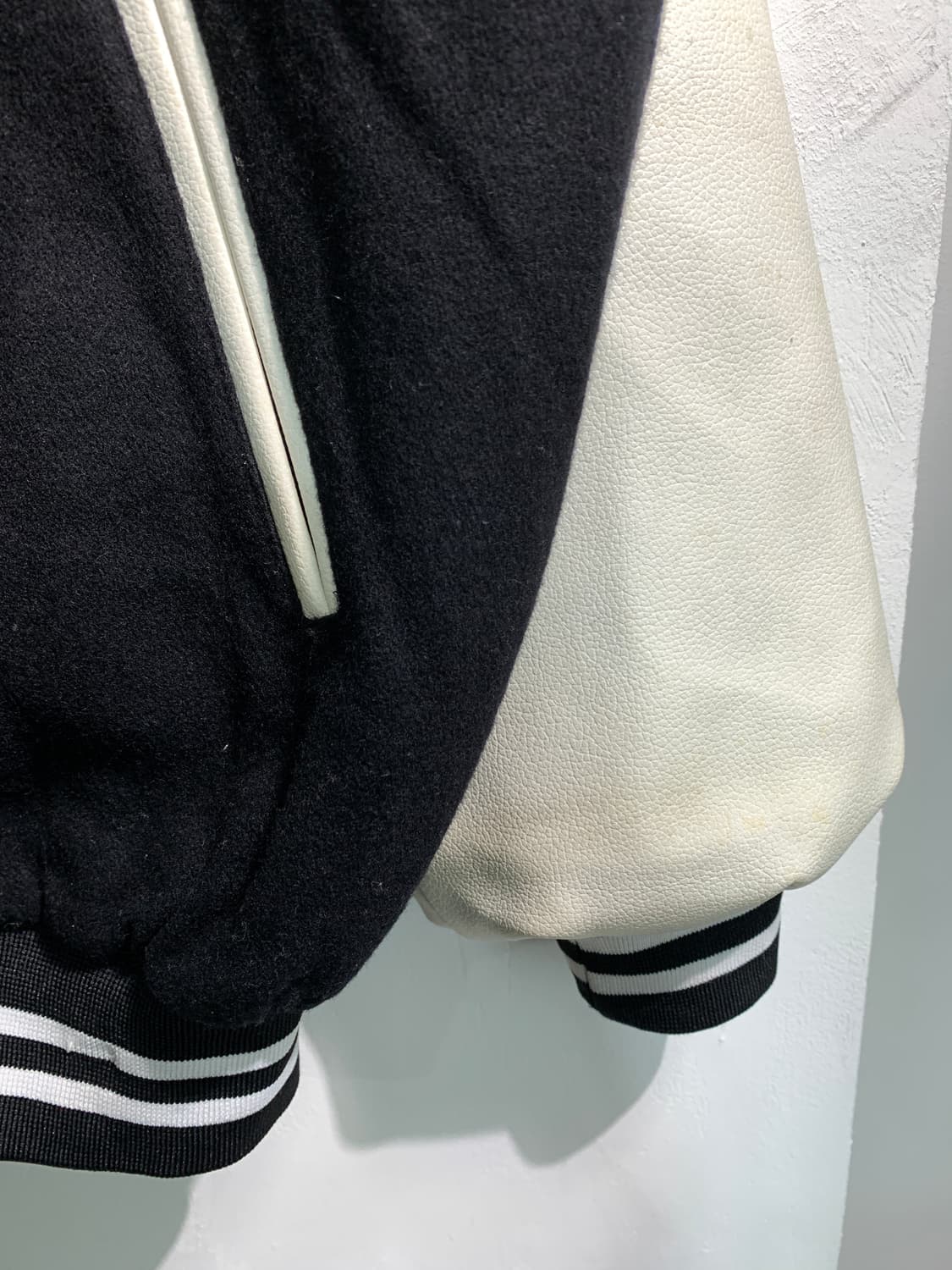 gstyle 빈티지 바시티 자켓 XXL 상품이미지4