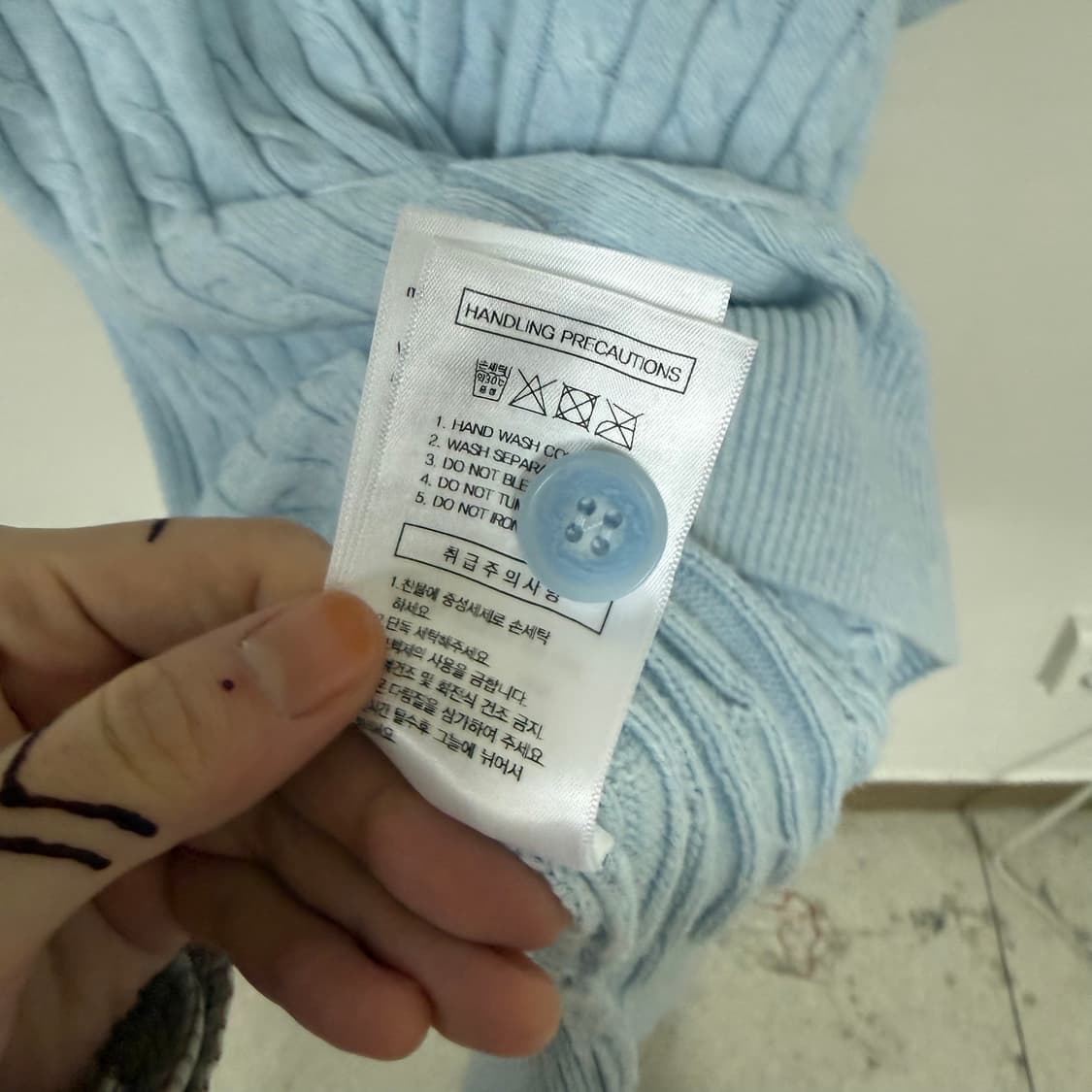 Minav 니트반팔L 상품이미지4