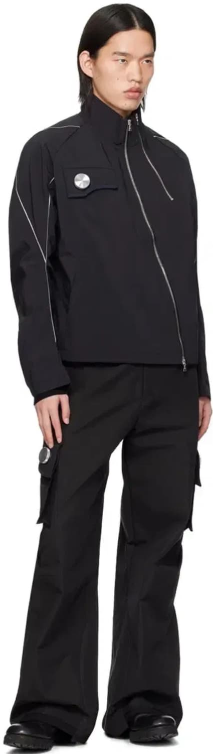 (M) 커마웨어 아티큐레이티드 슬리브 자켓 블랙 상품이미지3