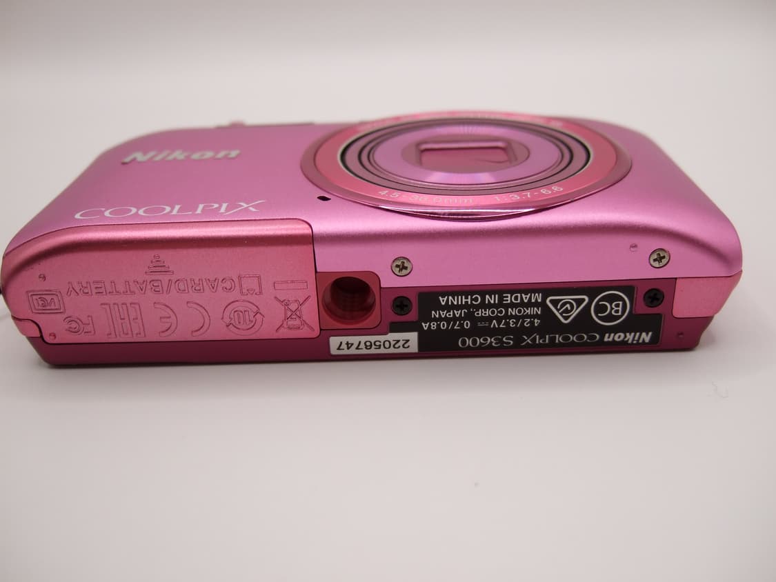 윈터 픽🌸 Nikon COOLPIX S3600 핫핑크💗 상품이미지5
