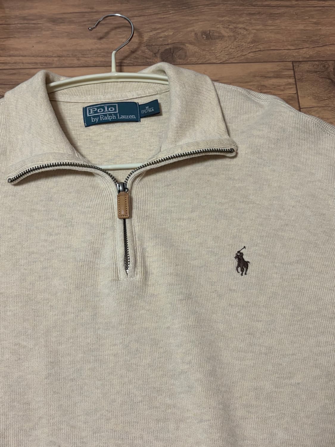 폴로 랄프로렌 반집업 아이보리 상품이미지4