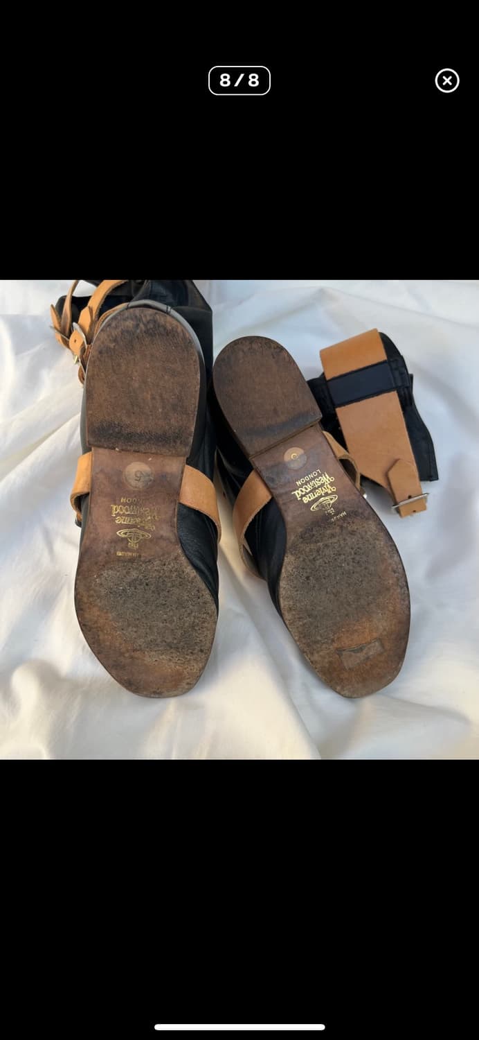 비비안웨스트우드 파일럿 부츠 상품이미지4