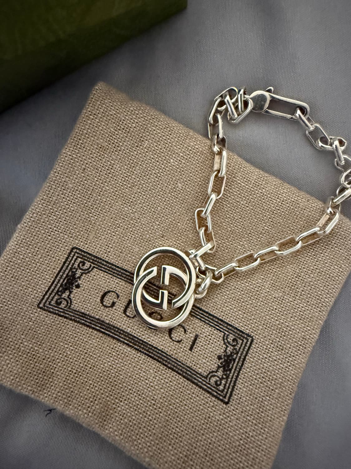 구찌 인터로킹 팔찌 17호 상품이미지2