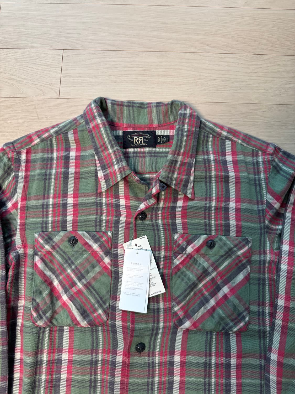 더블알엘 RRL 플란넬 셔츠 상품이미지2