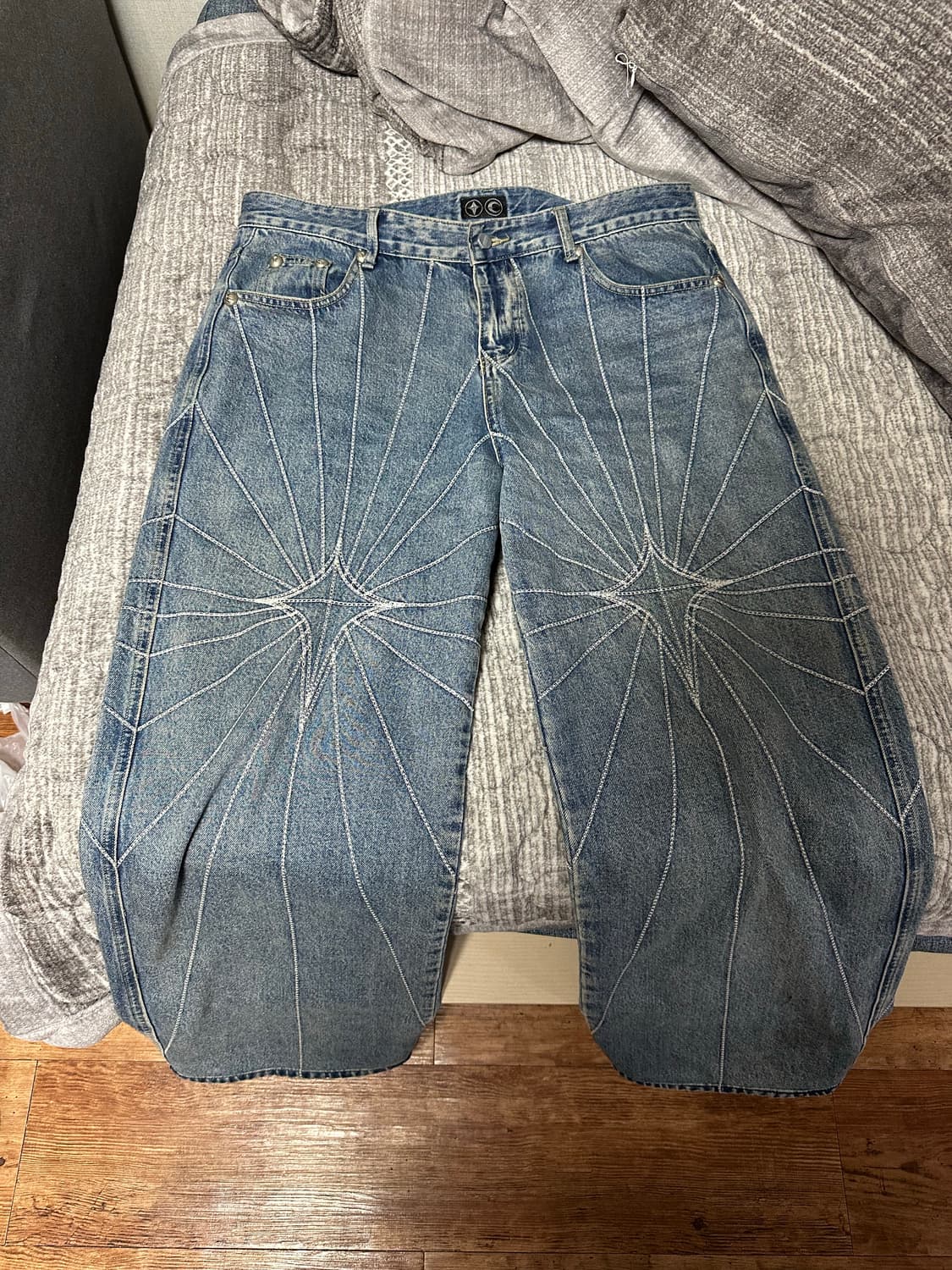 떠그클럽 스티치 데님 팬츠 3사이즈  상품이미지1