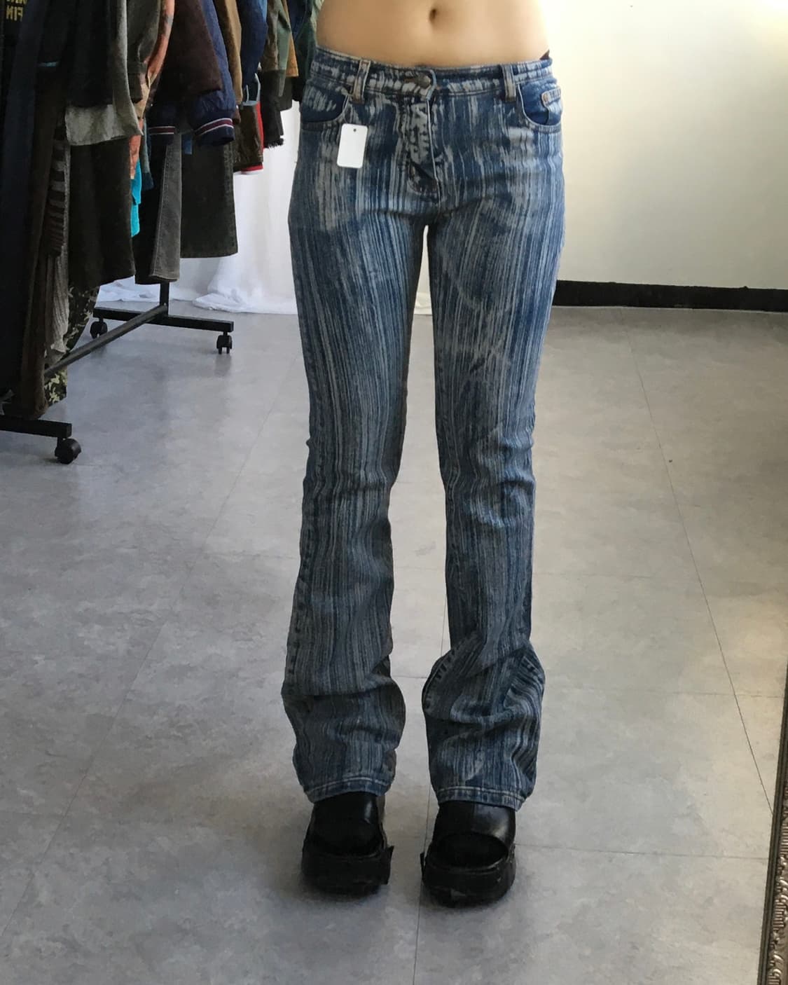 Pattern point denim pants 상품이미지7