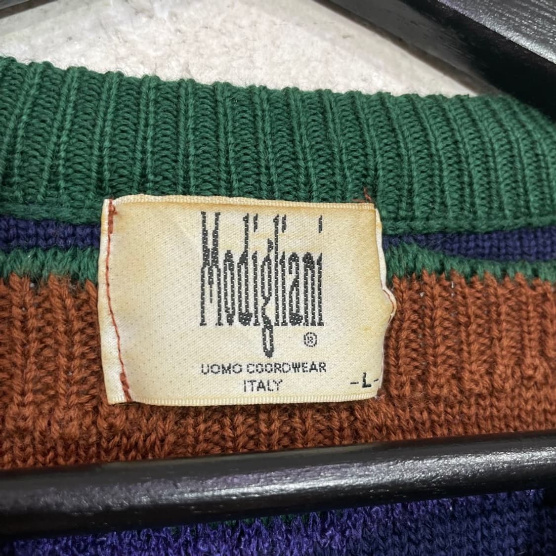 모딜리아니 에스닉 케이블 니트 상품이미지5